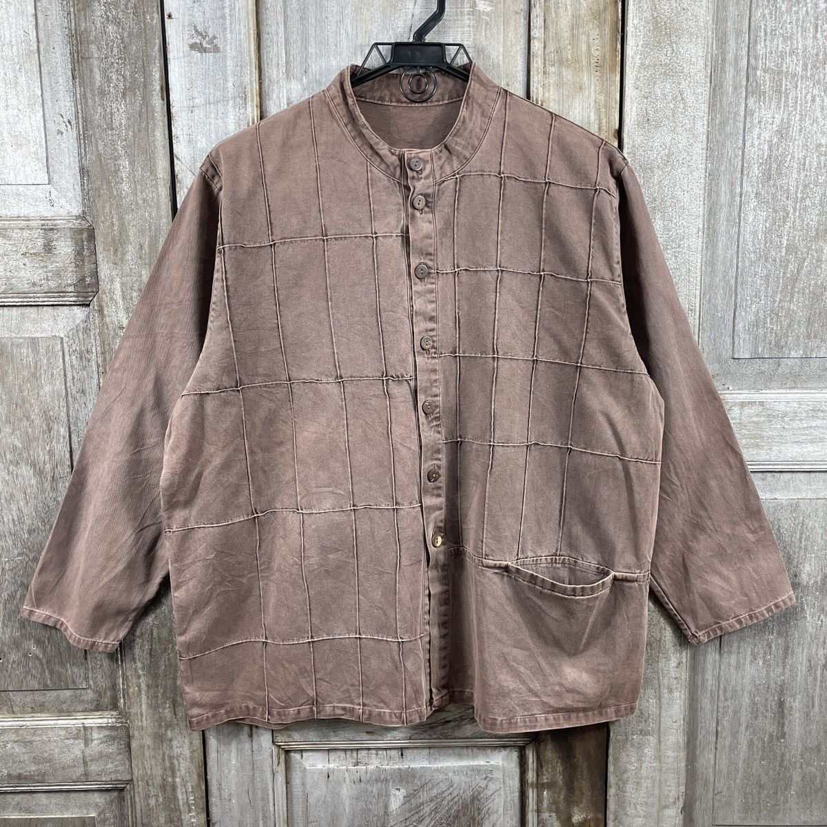 Vintage Japanese Brand Patchwork Sytle Jacket