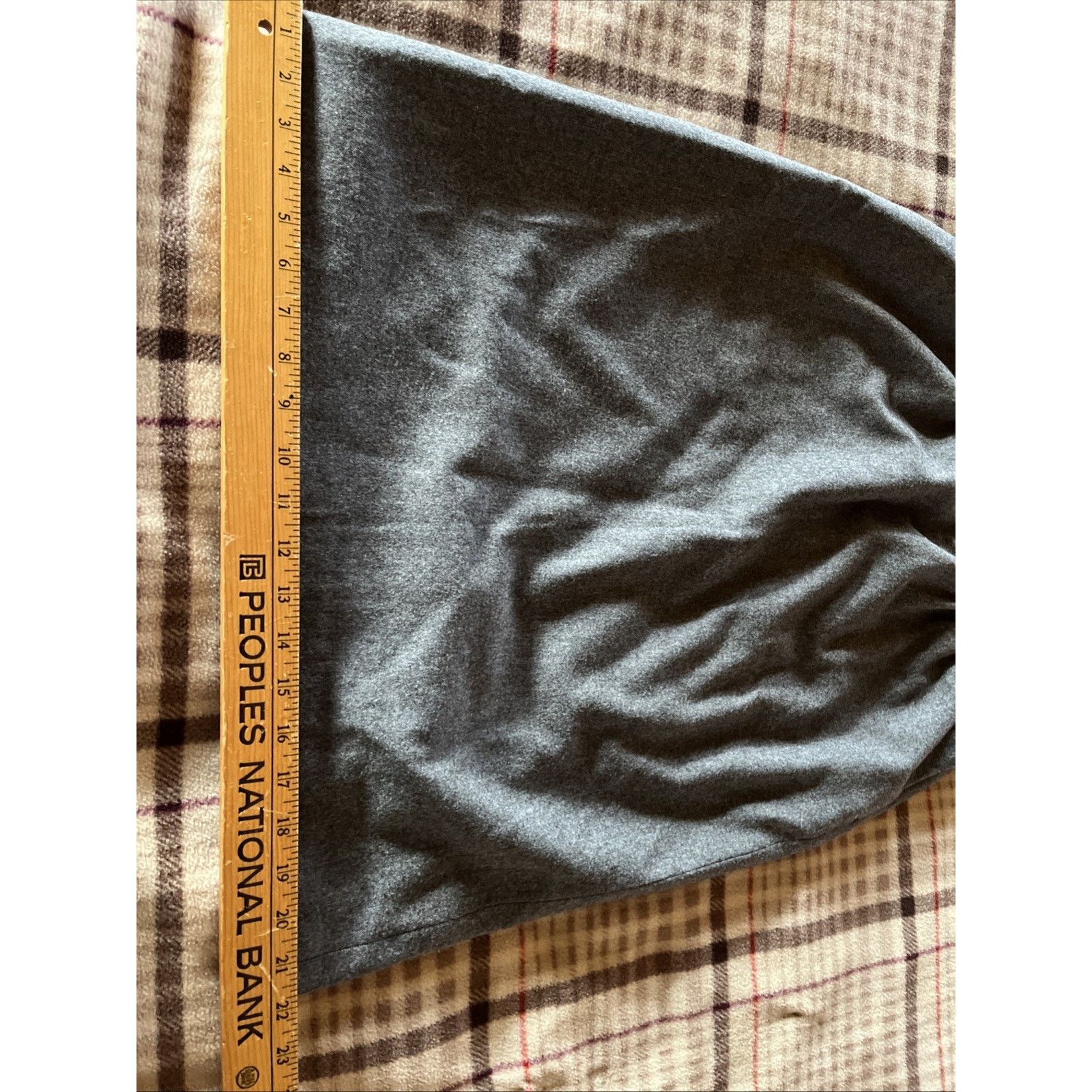 Pendleton Vintage Pendleton Women’s Wool Maxi Skirt 14 Minimalist Gray Size 36" / US 14 / IT 50 - 5 Thumbnail