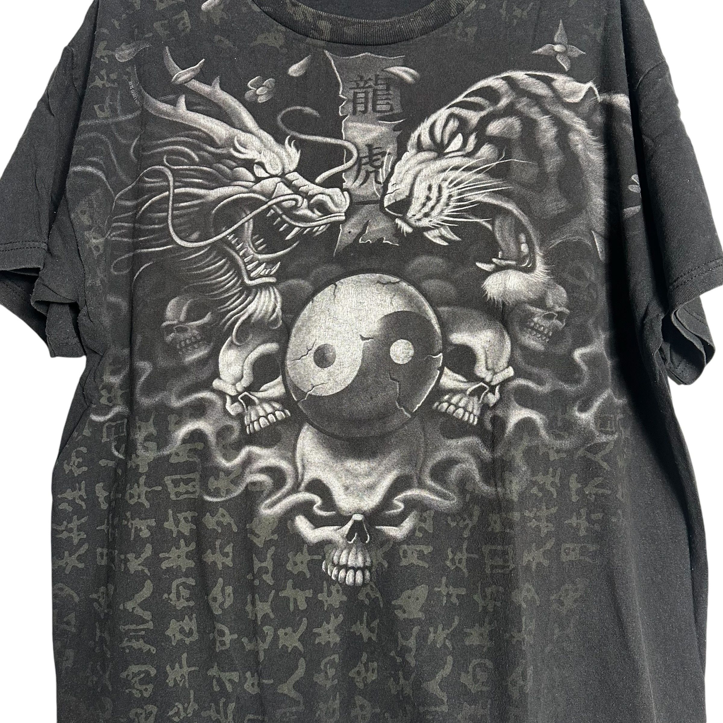 Liquid Blue 🔥RARE🔥Liquid Blue 2009 Tiger Dragon OVP T-Shirt Size US XL / EU 56 / 4 - 2 Thumbnail