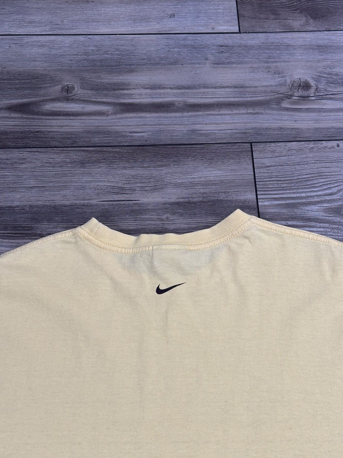 Nike × Vintage Vintage Y2K Nike Air Spell Out T Shirt Size US L / EU 52-54 / 3 - 4 Thumbnail