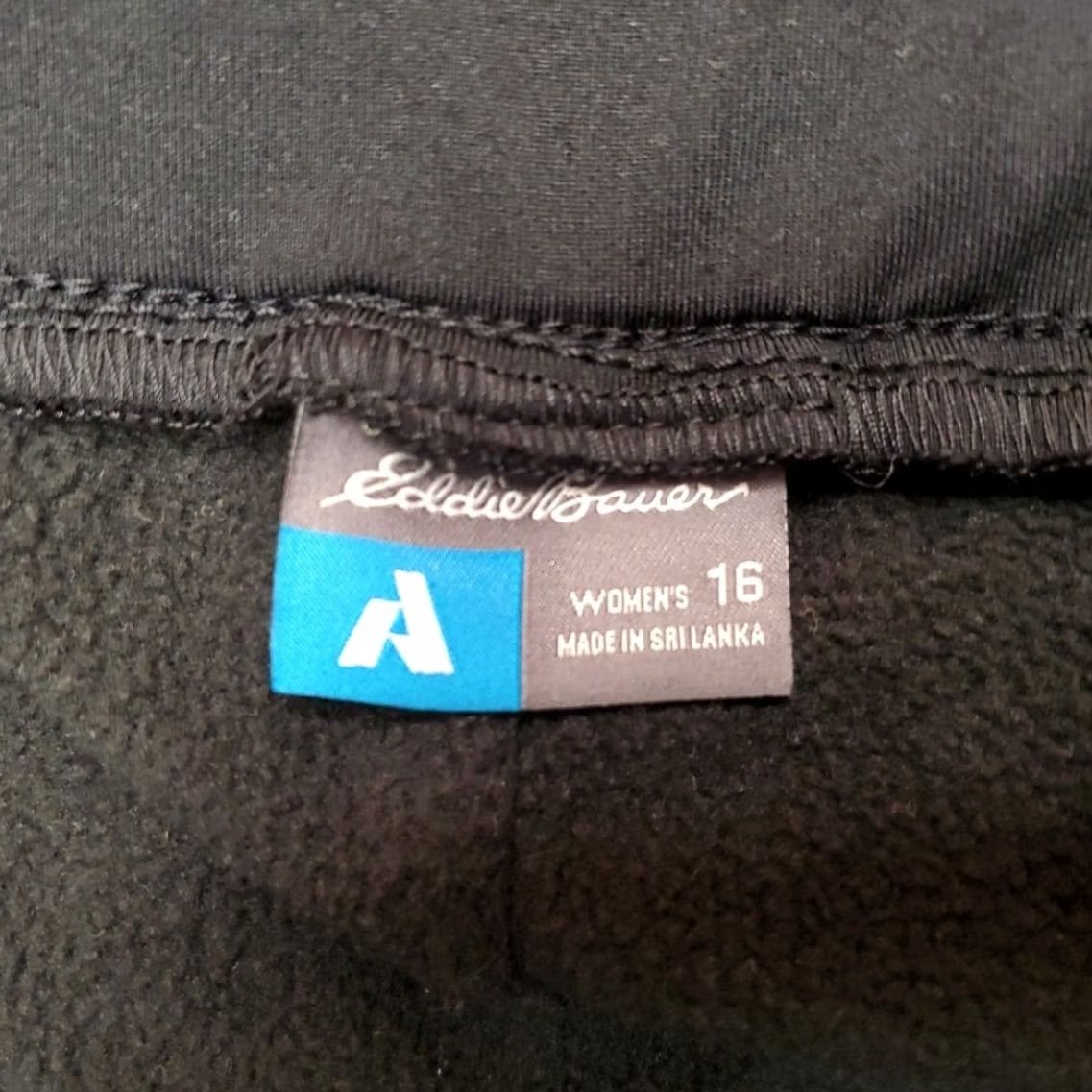 Eddie Bauer Eddie Bauer First Ascent Pants Womens 16 Black Performance Stretch Tech Jogger Pants Womens 16 Black Jogger Eddie Bauer First Ascent Men/Women? Size 38" / US 16 / IT 52 - 4 Thumbnail