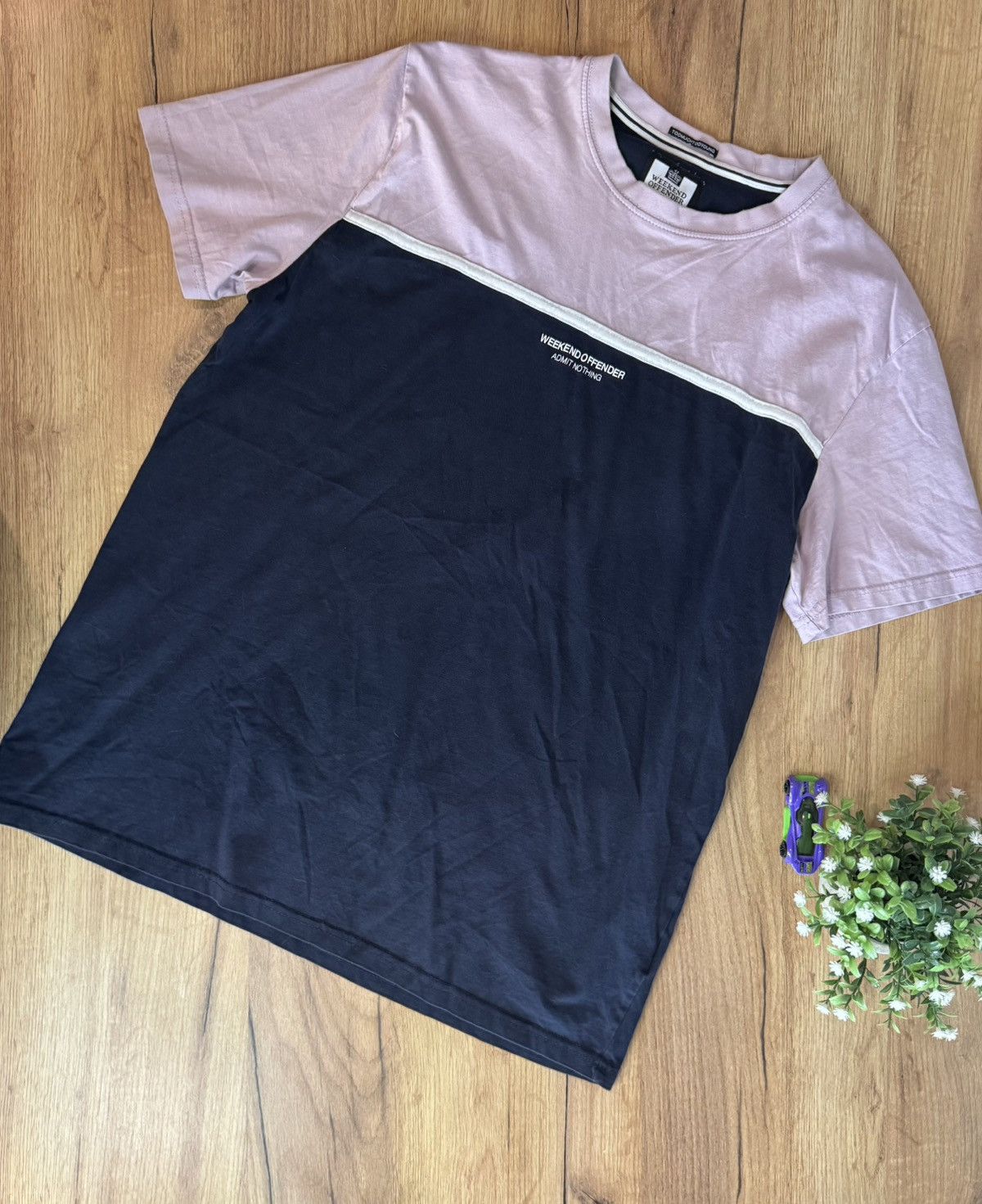 Weekend Offender Weekend Offender Colour Block T-Shirt XL Size US XL / EU 56 / 4 - 1 Thumbnail