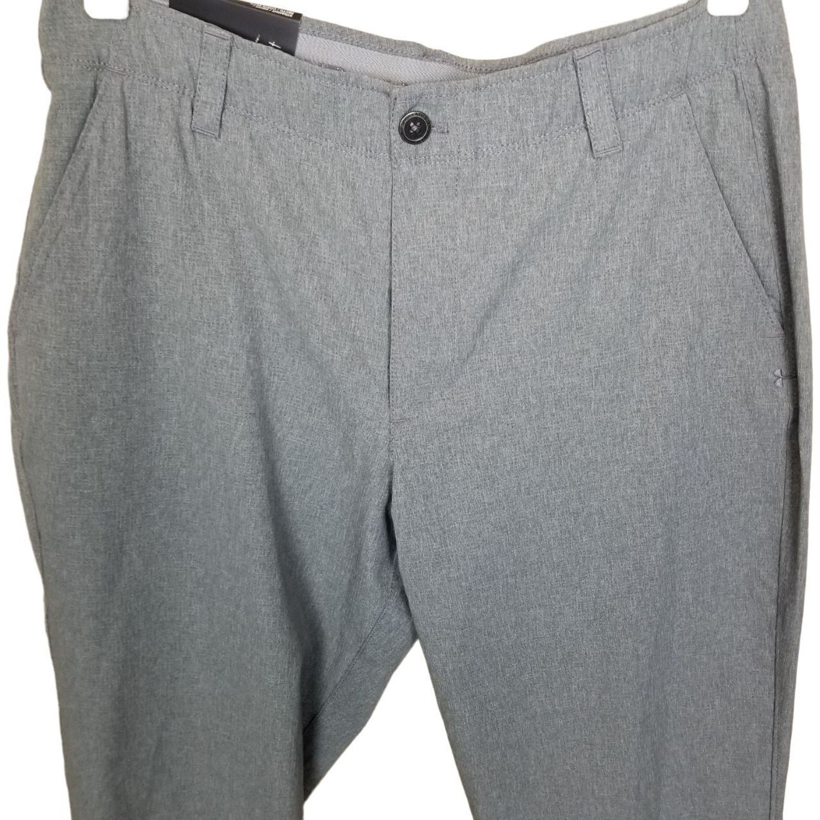 Under Armour Under Armour Mens Gray Chino Golf Pants Size 34x32 Size US 34 / EU 50 - 2 Thumbnail