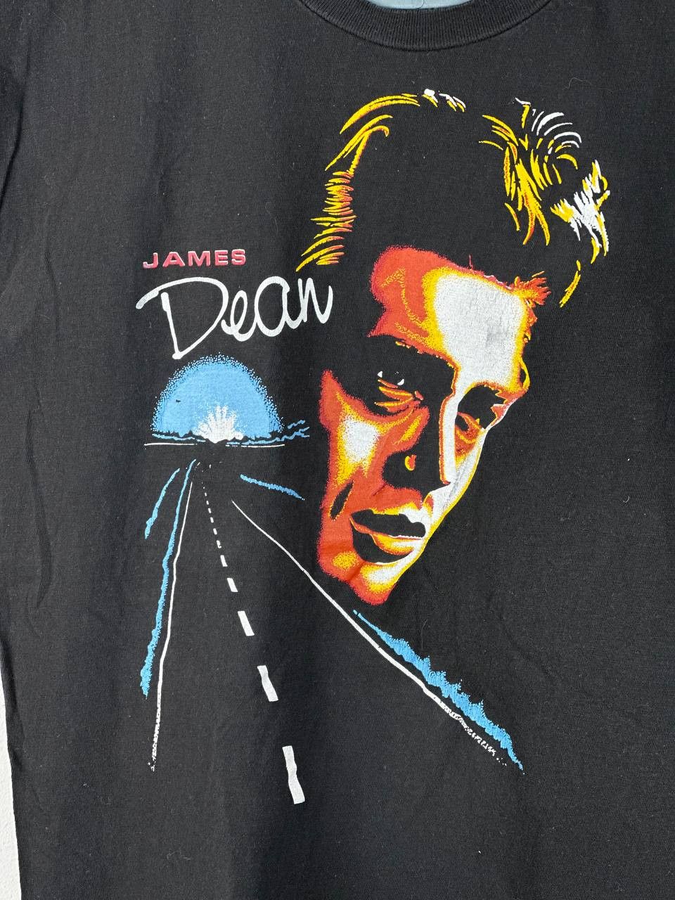 Vintage Vintage 80s James Dean Graphic Sleeveless T Shirt Size US M / EU 48-50 / 2 - 4 Thumbnail