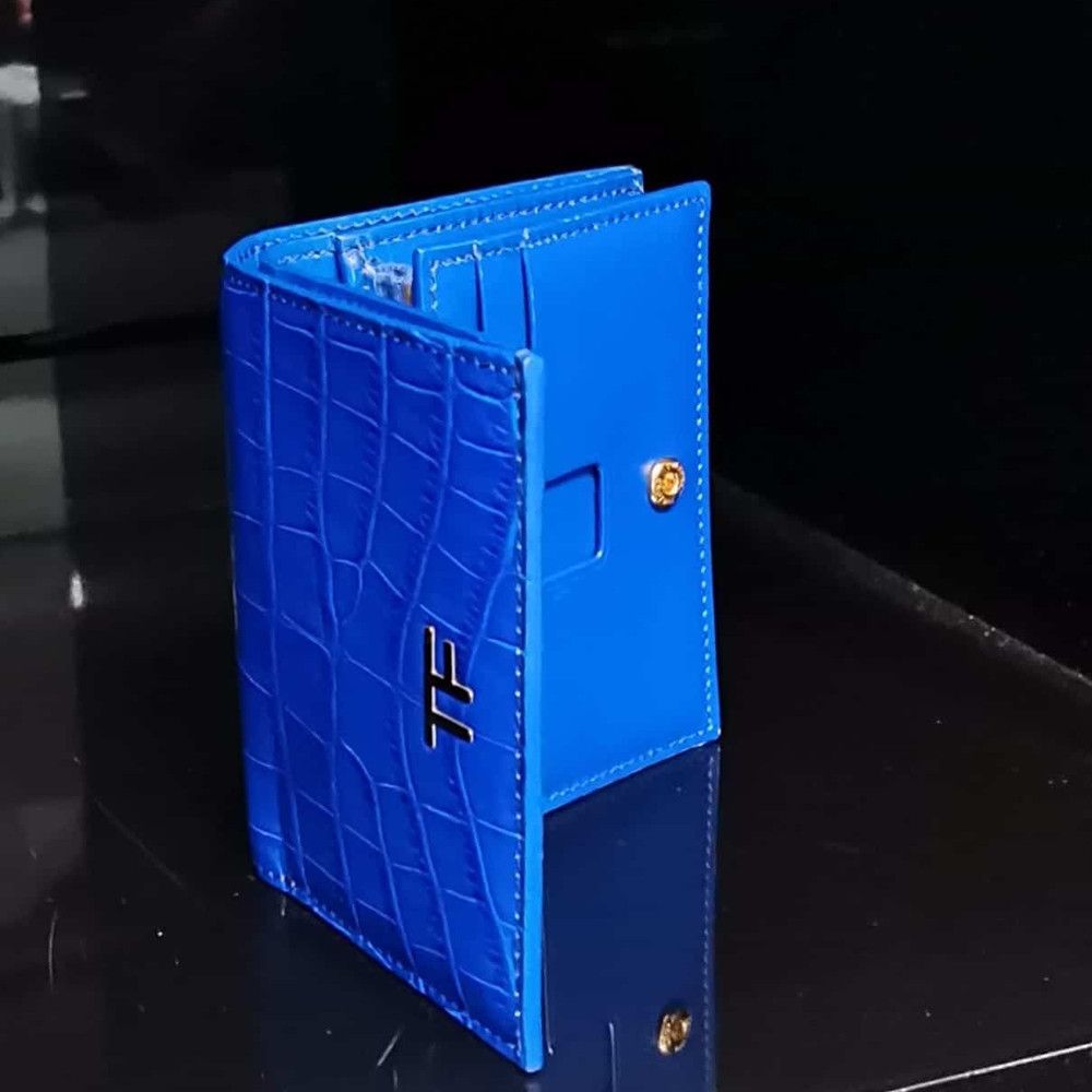 Tom Ford o1loc1c1224 S0448 Size: OS / Wallet in Blue Size ONE SIZE - 4 Thumbnail