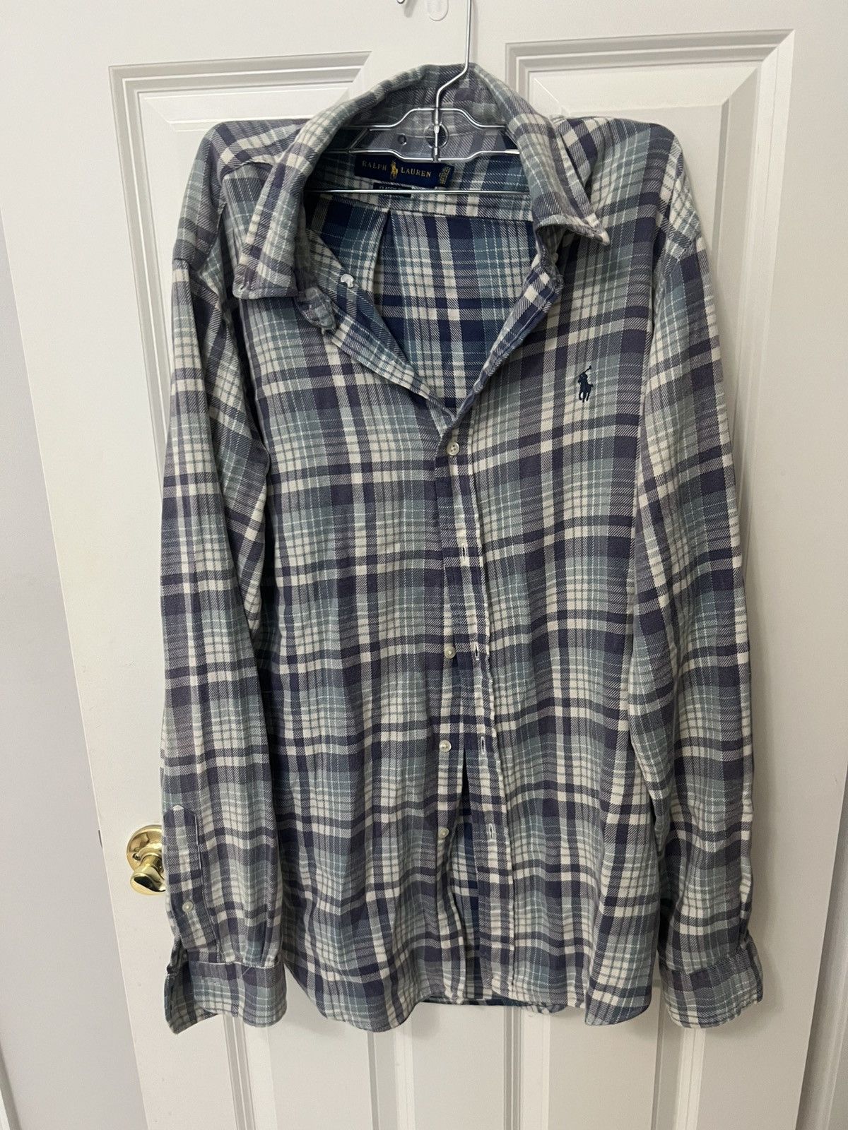 Polo Ralph Lauren Polo Ralph Lauren Flannel Button down Size US M / EU 48-50 / 2 - 1 Thumbnail