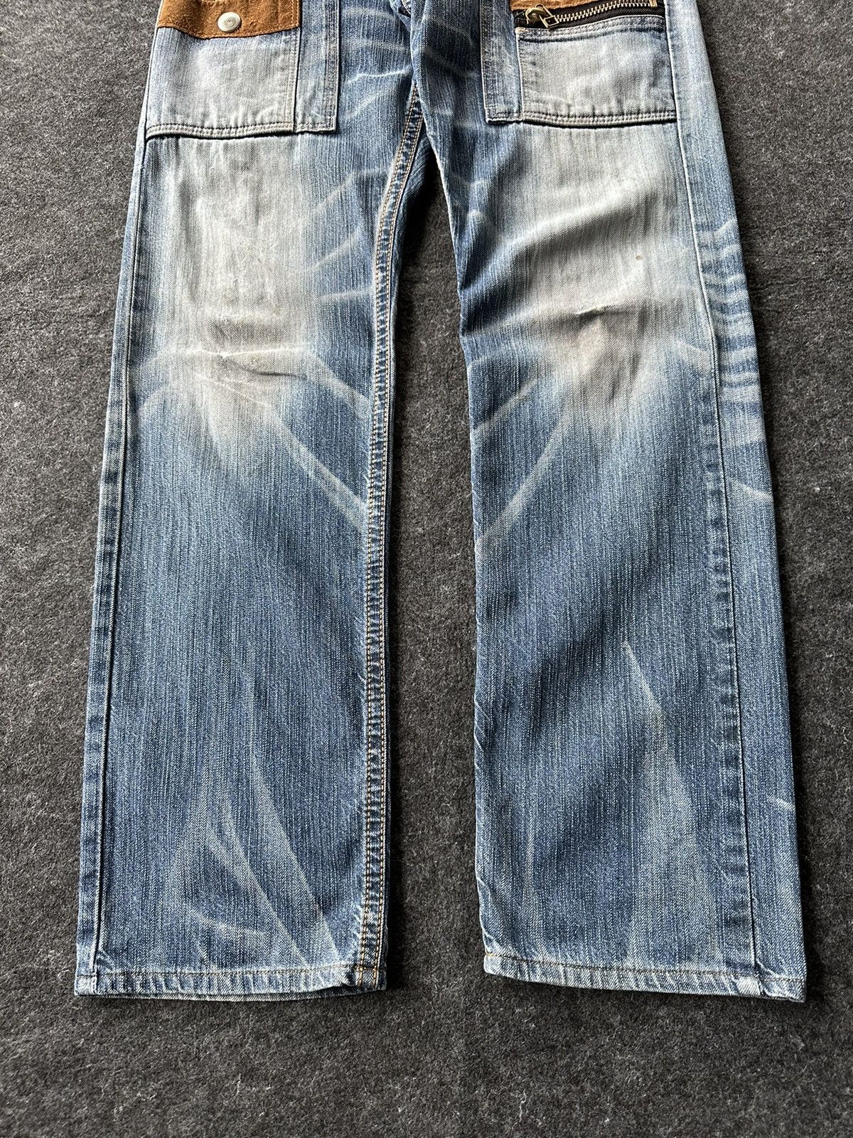 Edwin Vtg 90s Edwin 413Xvs Bushpant 6 Pocket Denim 32x32 D441 Size US 32 / EU 48 - 3 Thumbnail