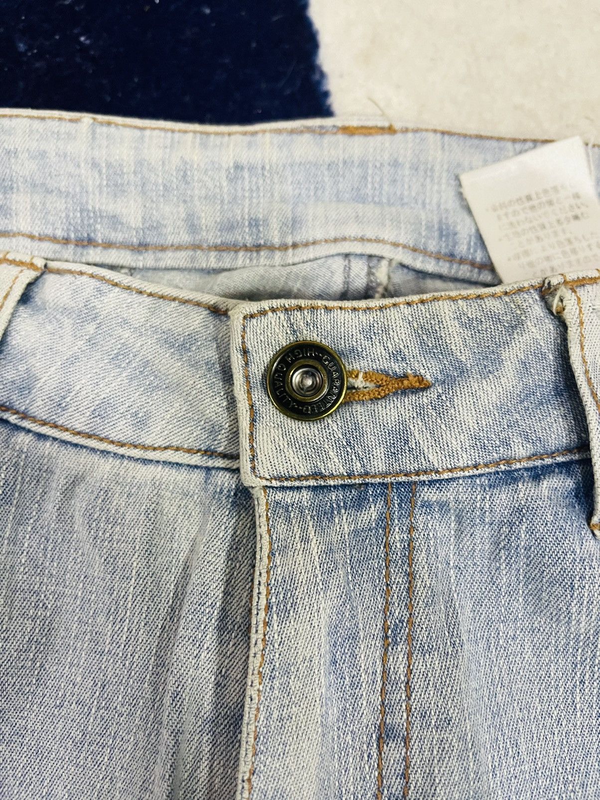 Japanese Brand Unbranded Flare Jeans Inspired Hysteric Glamour (14) Size 30" / US 8 / IT 44 - 10 Thumbnail