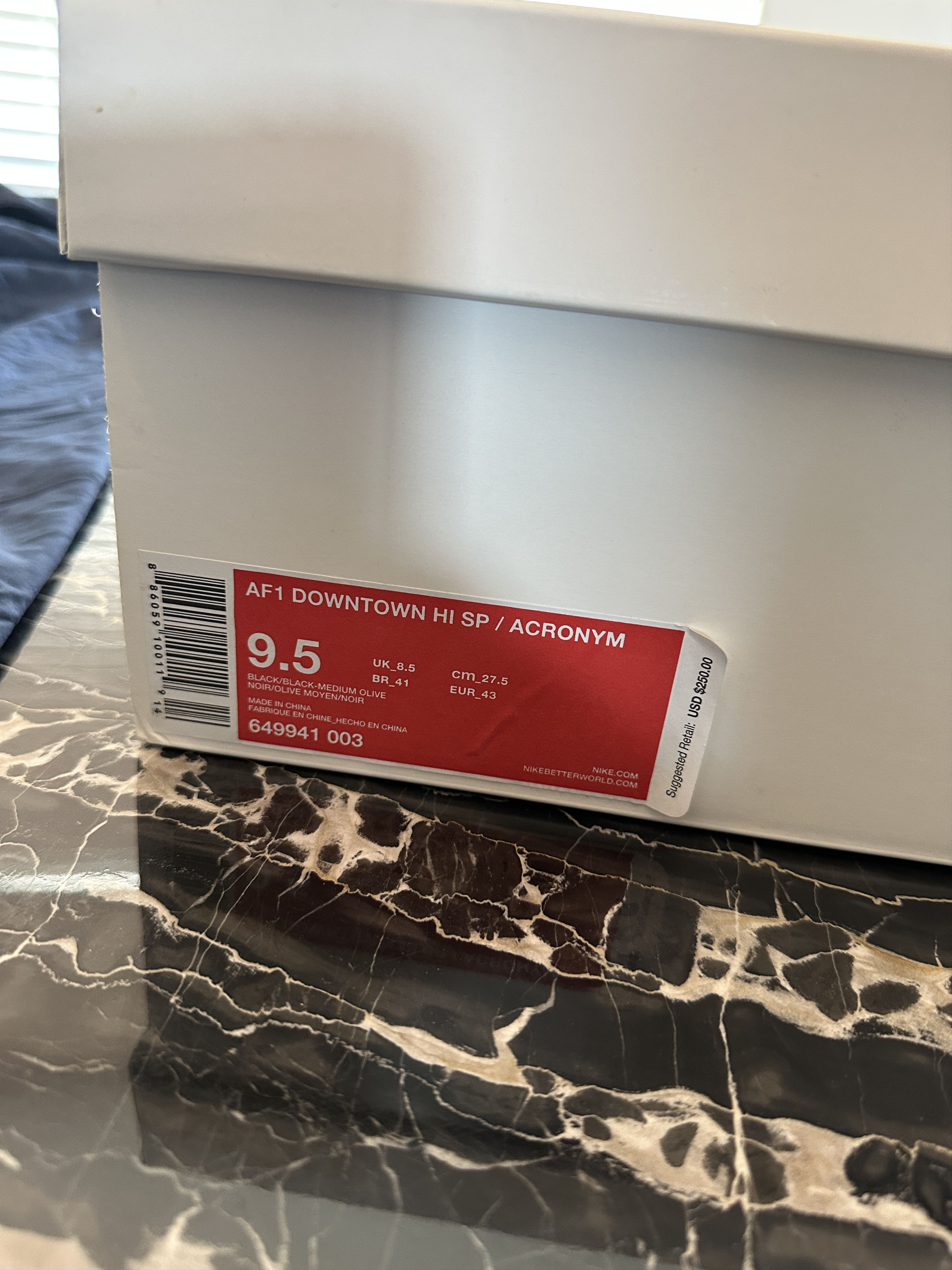 Acronym × Nike Nike Air Force 1 Downtown - High Top/Boot Size US 9.5 / EU 42-43 - 8 Thumbnail