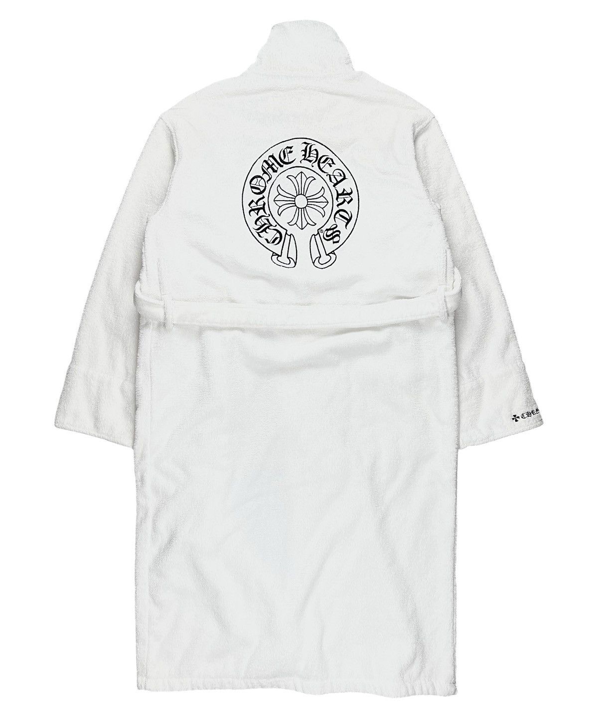 Chrome Hearts Chrome Hearts Embroidered Horseshoe Logo Terry Bath Robe ...