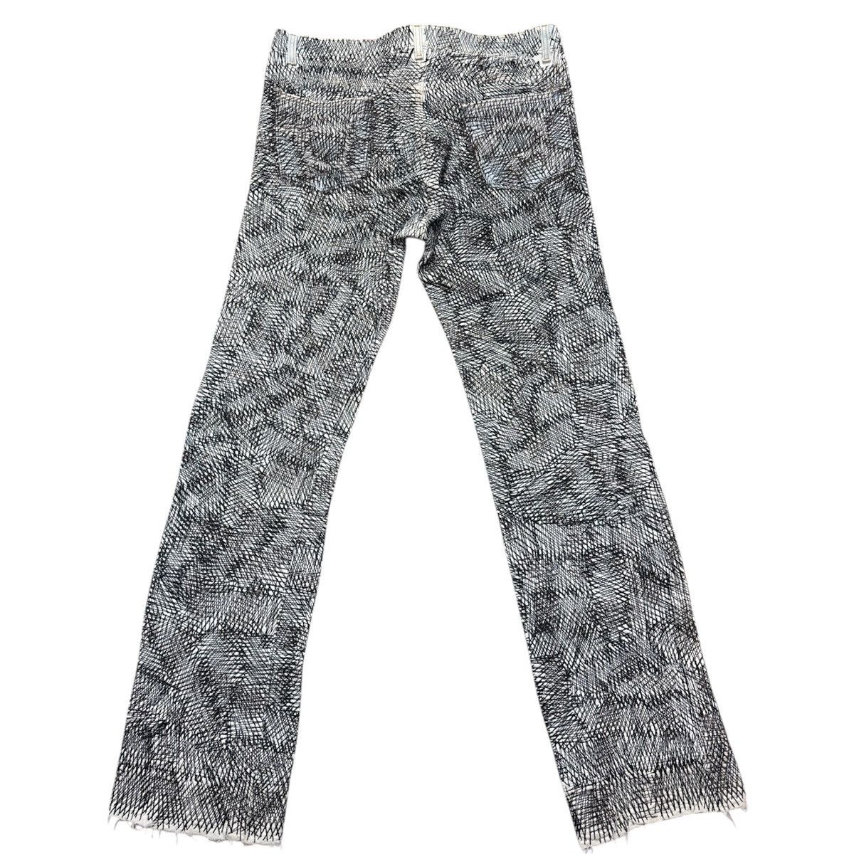 Earthling EarthlingVIP Circus Stitch Black and White Jeans Size US 36 / EU 52 - 2 Thumbnail