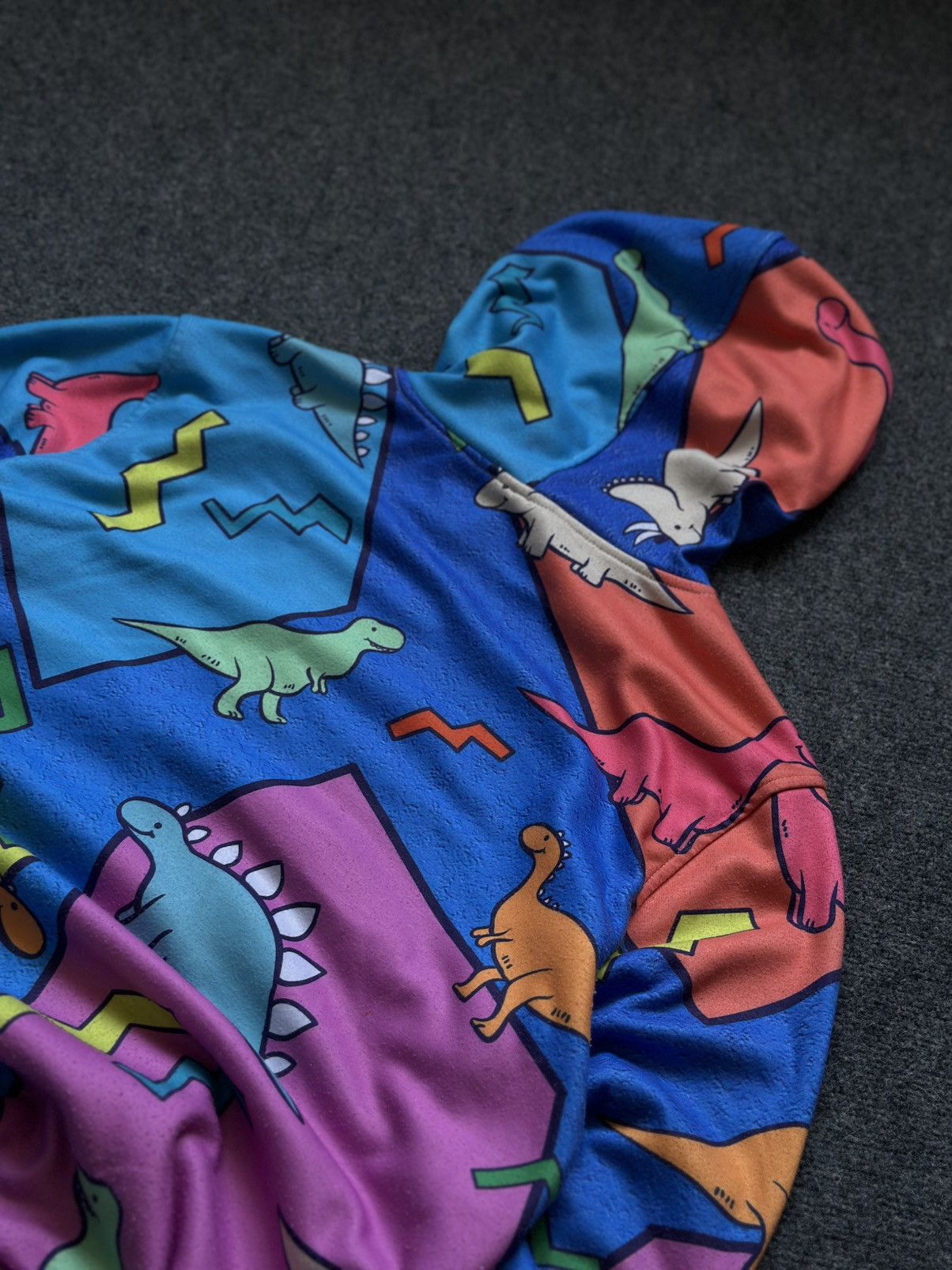 Le Grande Bleu (L.G.B.) VTG Fresh Hoods Hoodie Dragon Overprinted Size S Y2K 00s USA Size US S / EU 44-46 / 1 - 13 Thumbnail