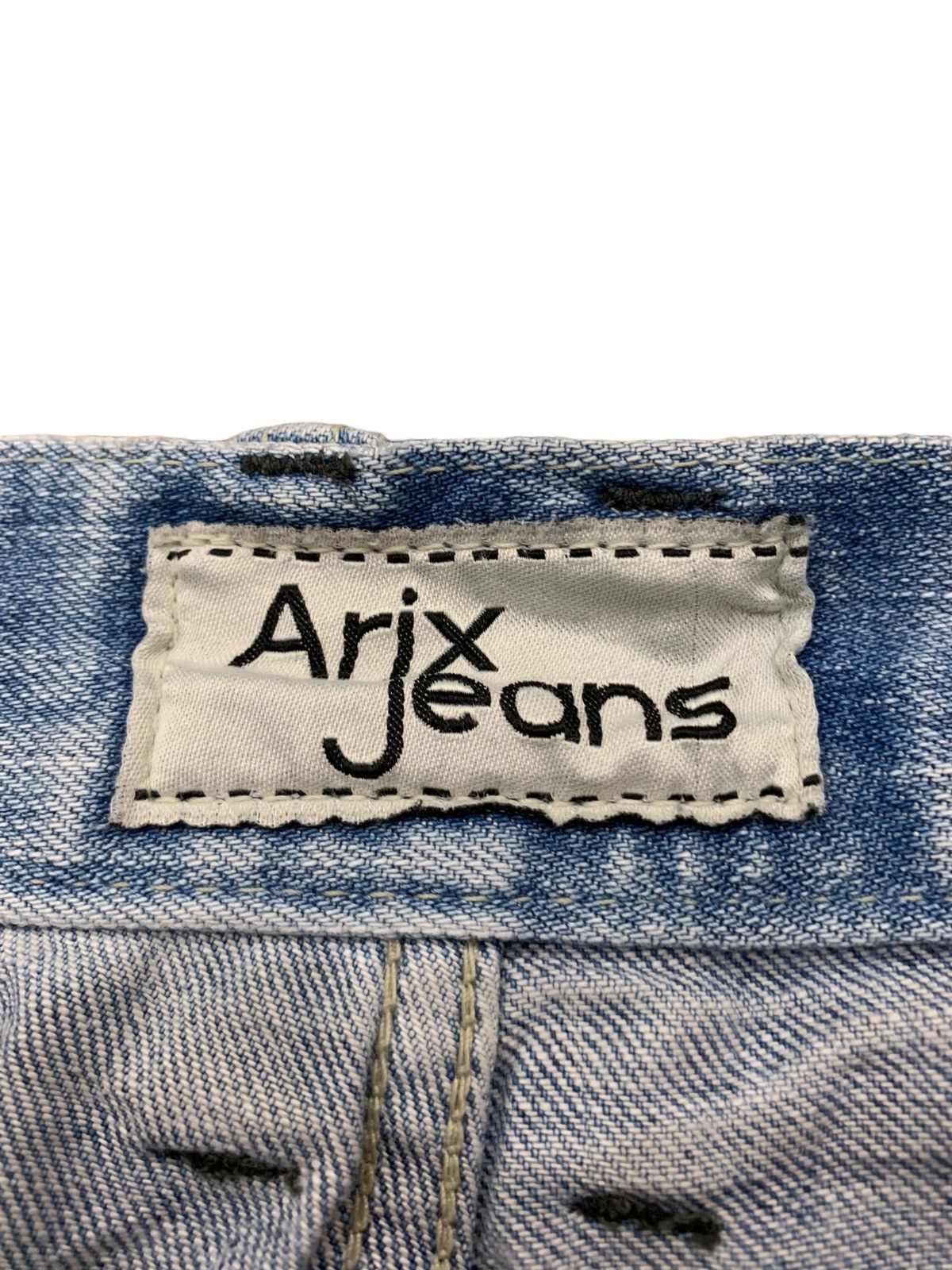 20471120 × If Six Was Nine × Japanese Brand Arix Constructed Distressed Denim Pants (AC13) Size US 34 / EU 50 - 14 Thumbnail