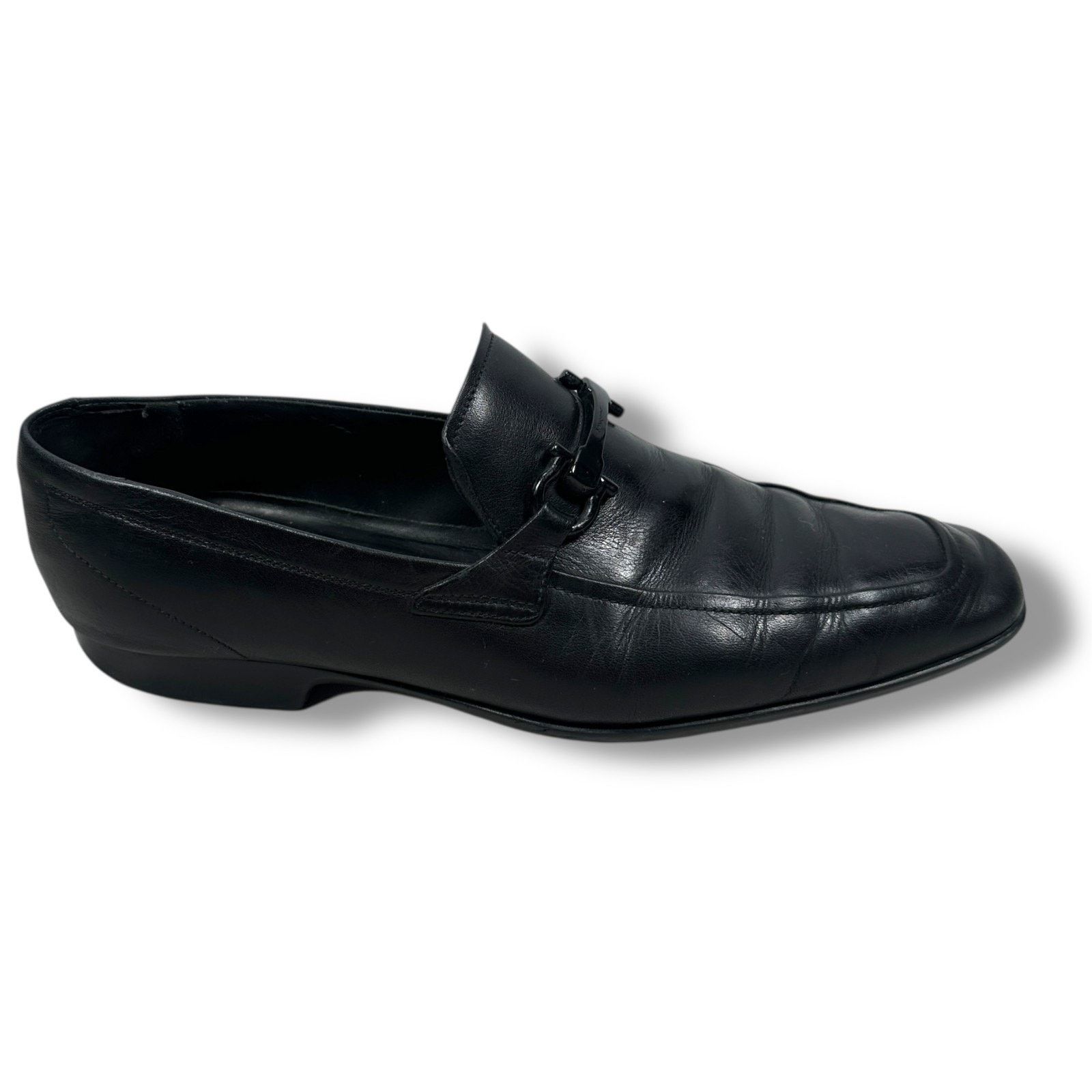 Salvatore Ferragamo Salvatore Ferragamo Loafers Men 8.5 D Black Leather Shoes Size US 8.5 / EU 41-42 - 1 Thumbnail