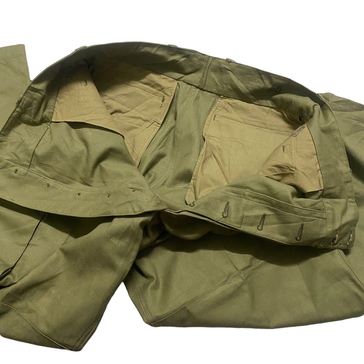 Vintage Vintage 50s French Military Combat M-47 Trouser Size US 36 / EU 52 - 16 Thumbnail