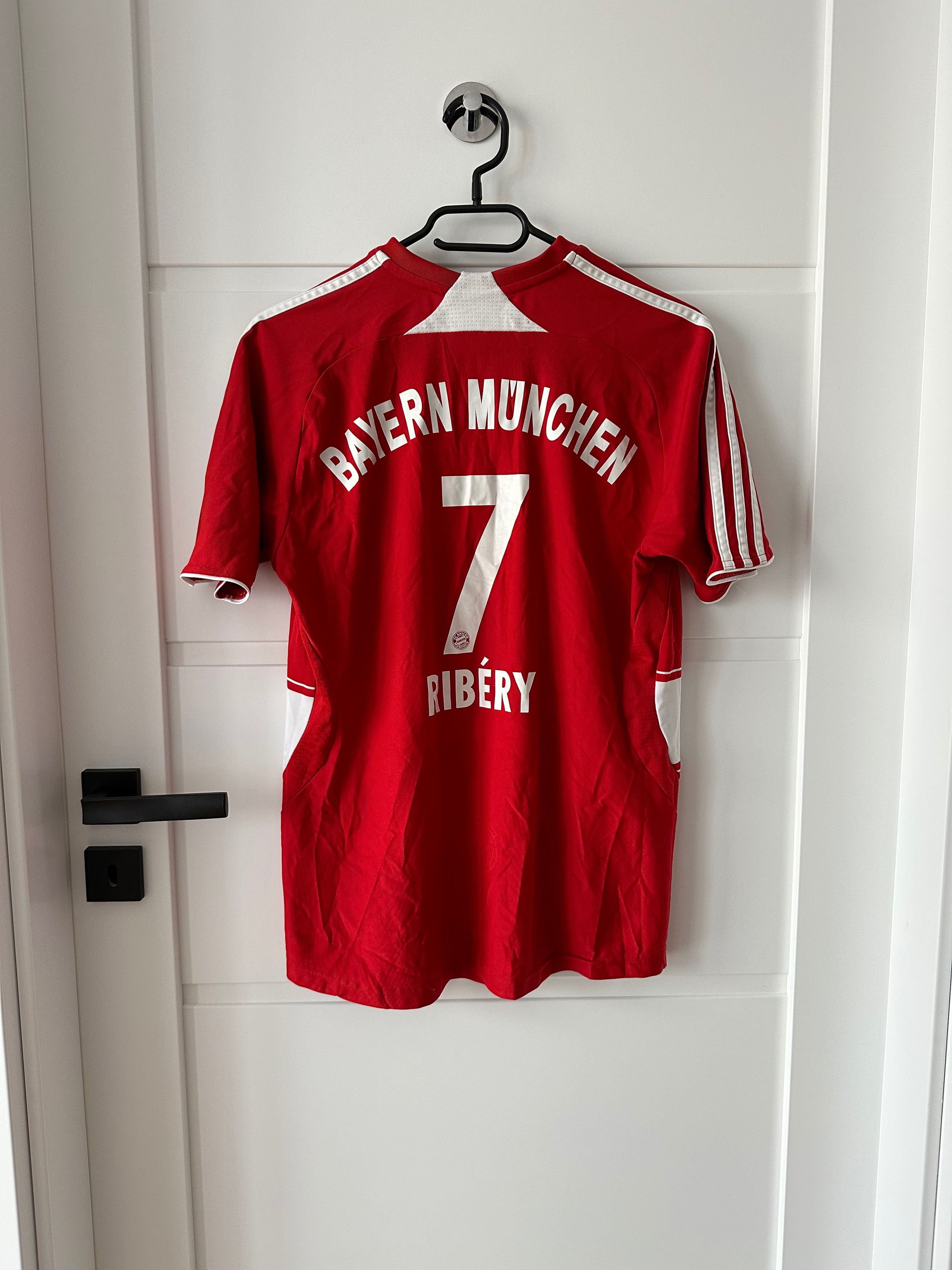 Adidas 2007 Adidas Bayern Munich Munchen # 7 RIBERY soccer jersey Size US S / EU 44-46 / 1 - 7 Thumbnail