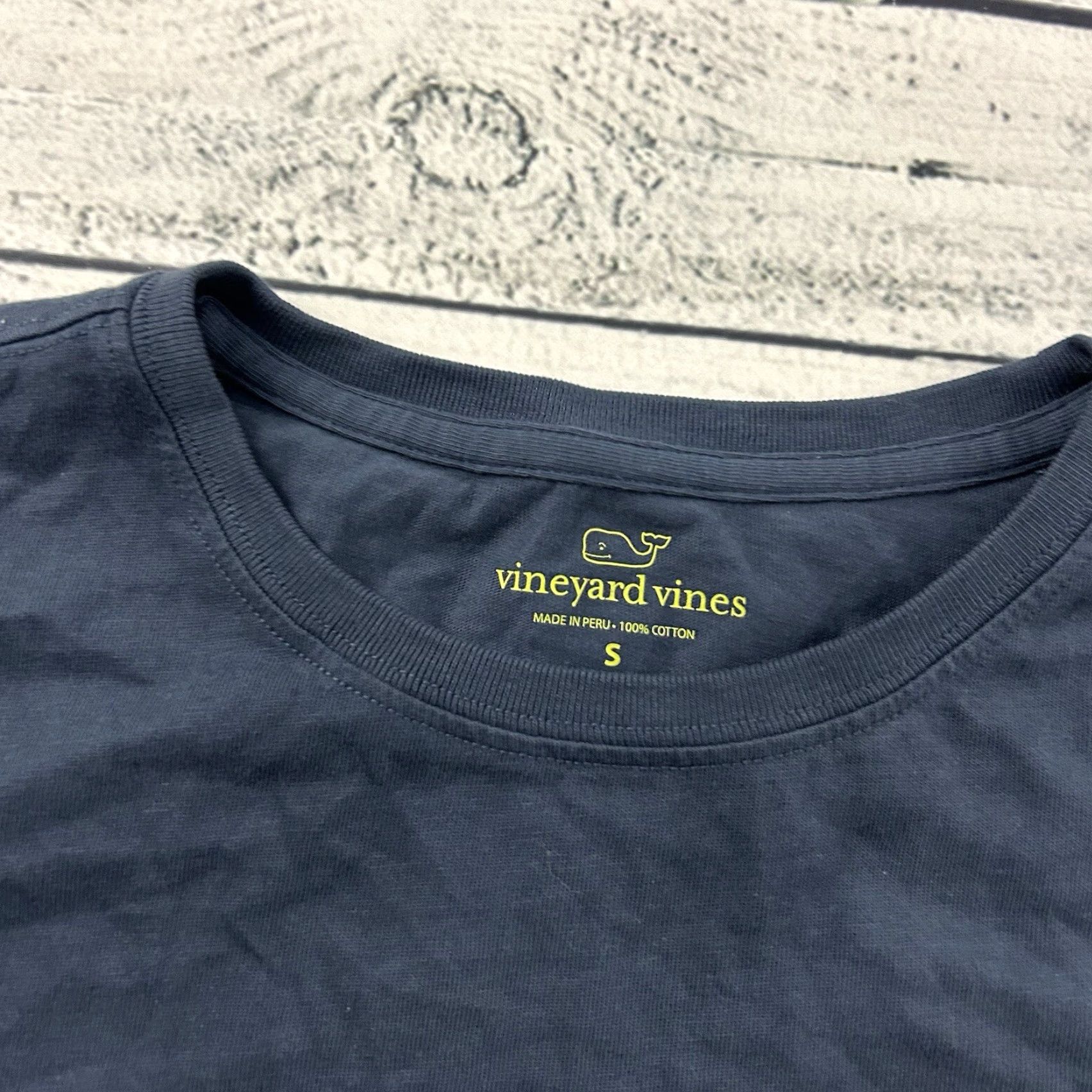Vineyard Vines Vineyard Vines Halloween Long Sleeve Pocket T Shirt Men's Small Blue Size US S / EU 44-46 / 1 - 3 Thumbnail