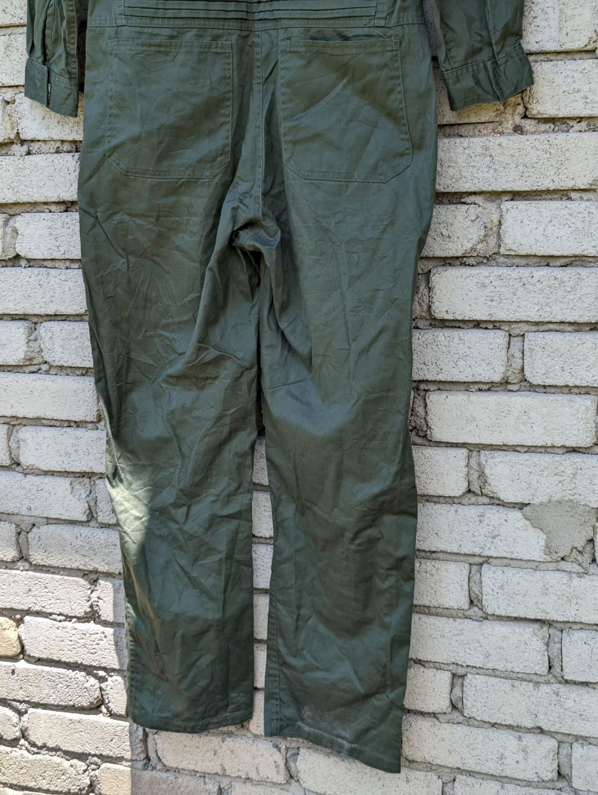 Japanese Brand WM Best Overalls Green Military Size US 36 / EU 52 - 8 Thumbnail