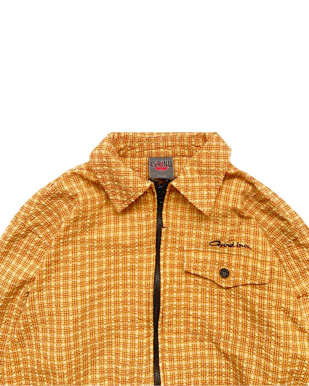 Other oxy Zipper Jacket - Grind.Inc Orange Square pattern Size US L / EU 52-54 / 3 - 3 Thumbnail