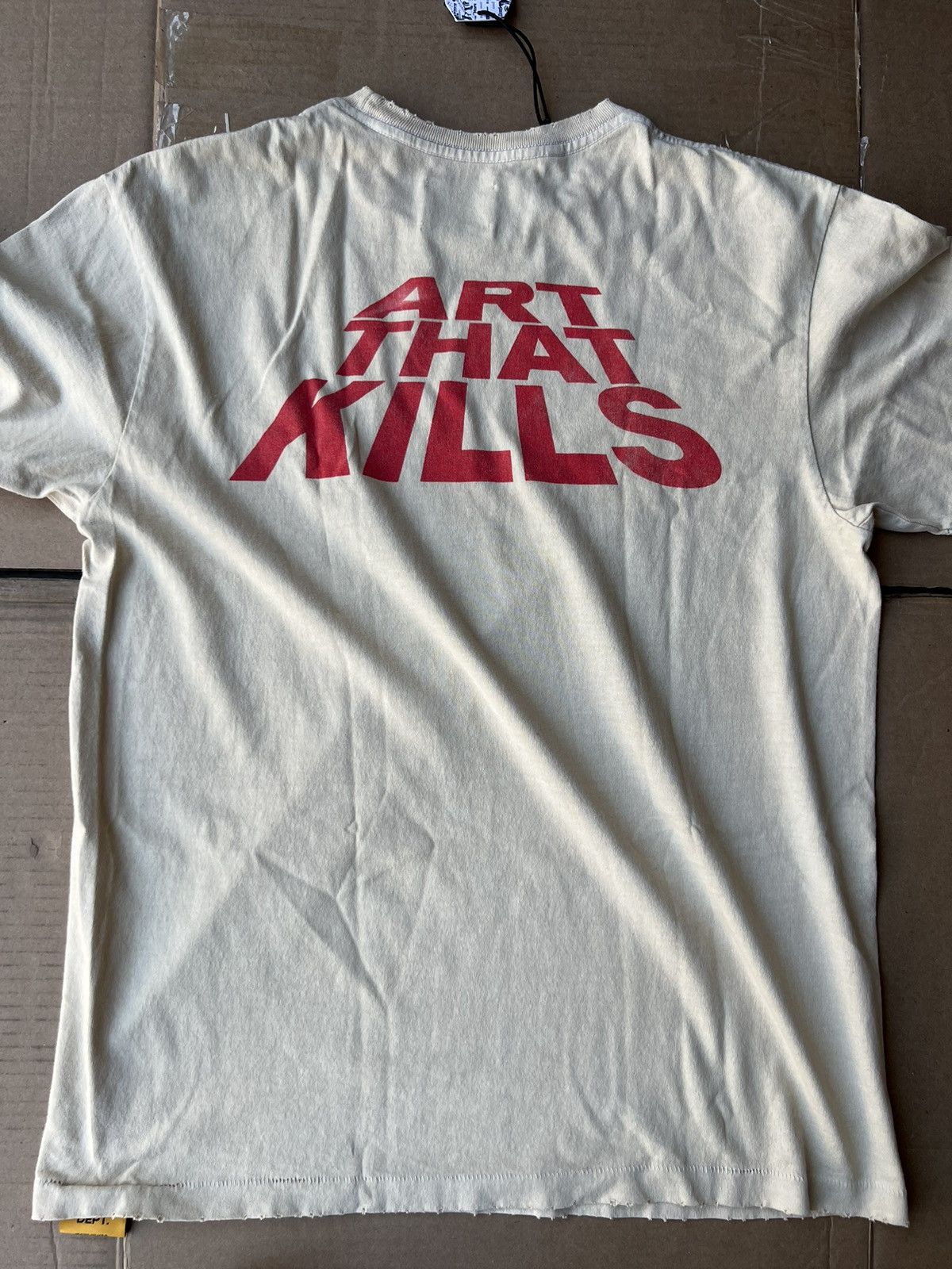 Gallery Dept. Gallery Dept. Only Way Out is In Tee Archival White Size US M / EU 48-50 / 2 - 6 Thumbnail