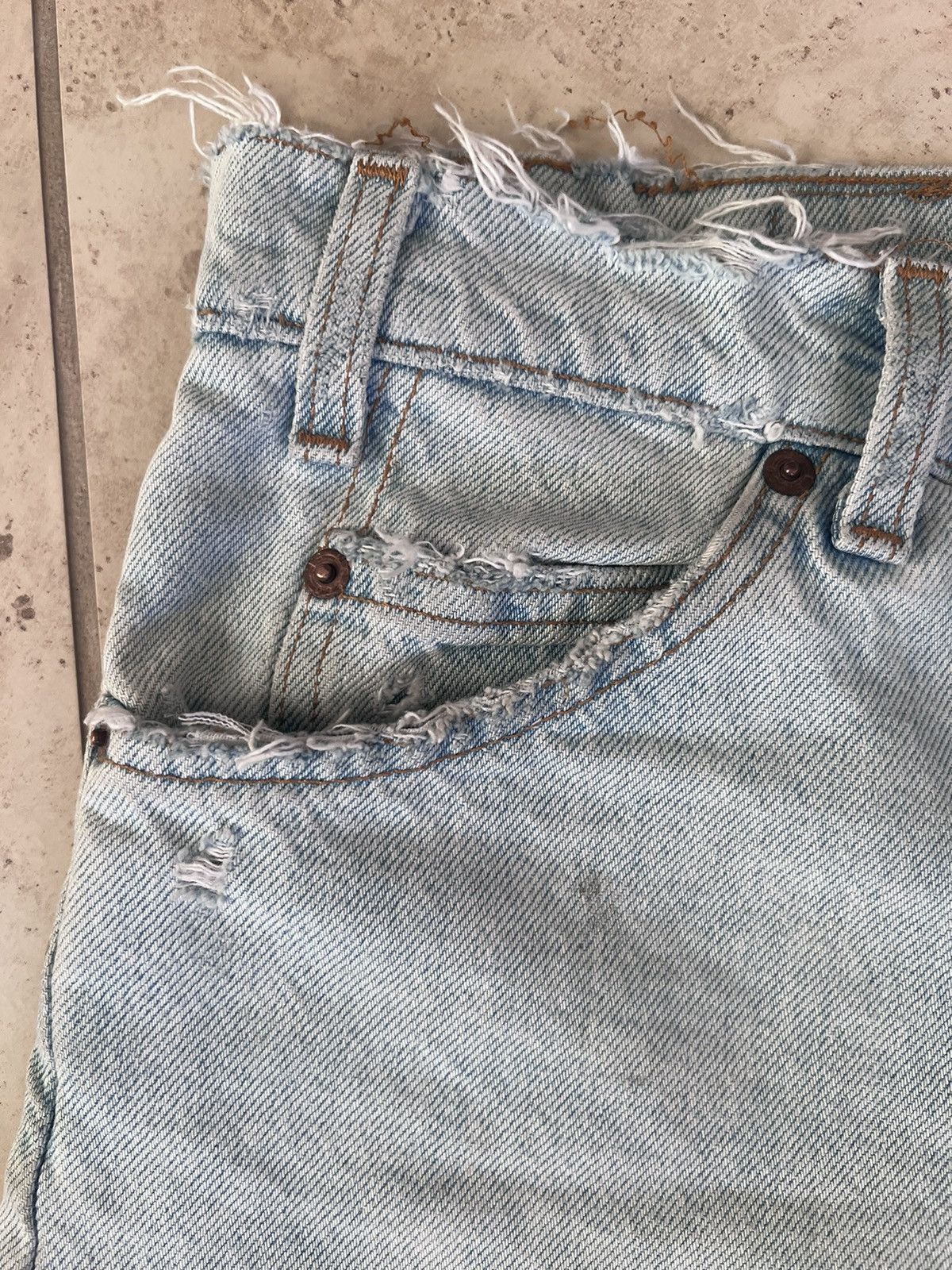 Levi's Vintage Clothing Vintage orange tab Levi jorts Size US 36 / EU 52 - 3 Thumbnail