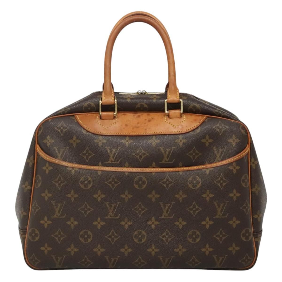 Louis Vuitton Deauville Brown Canvas Handbag (Pre-Owned) Size ONE SIZE - 1 Thumbnail