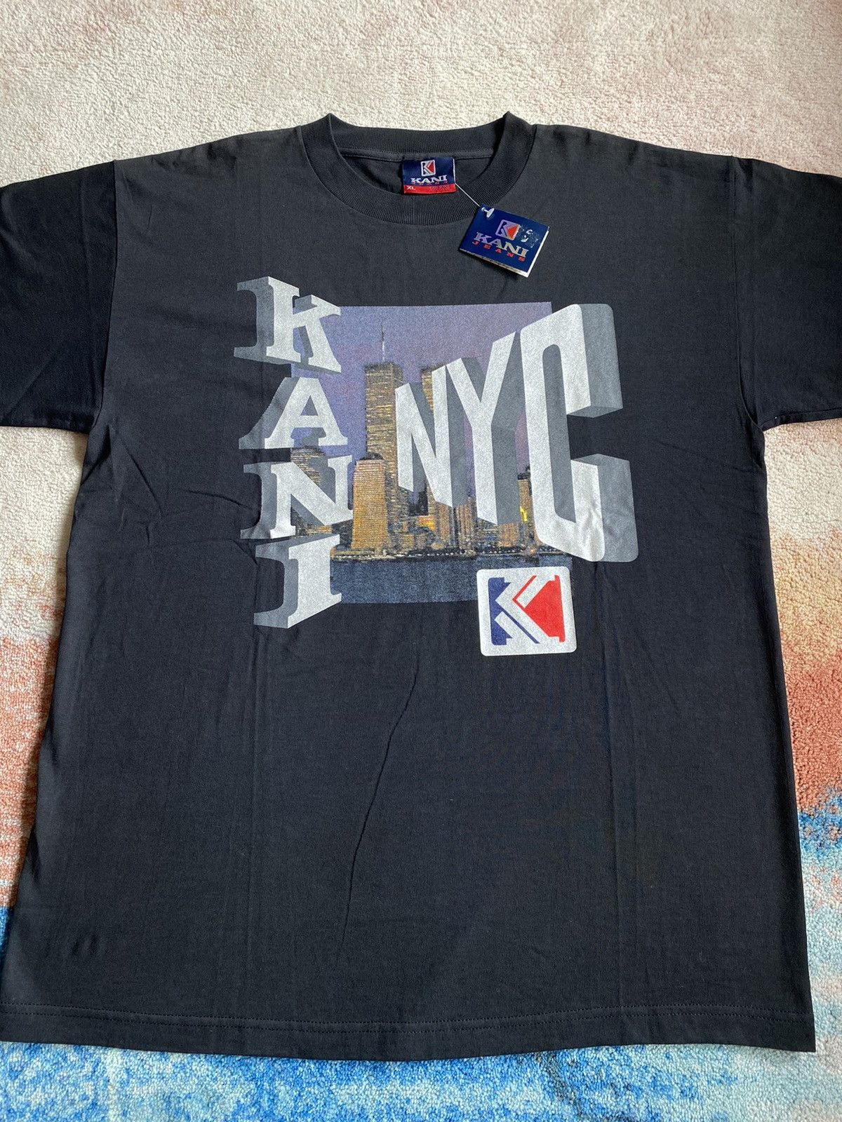 Karl Kani Rare NWT Vintage 90s Karl Kani NYC Tee Size US XL / EU 56 / 4 - 2 Thumbnail