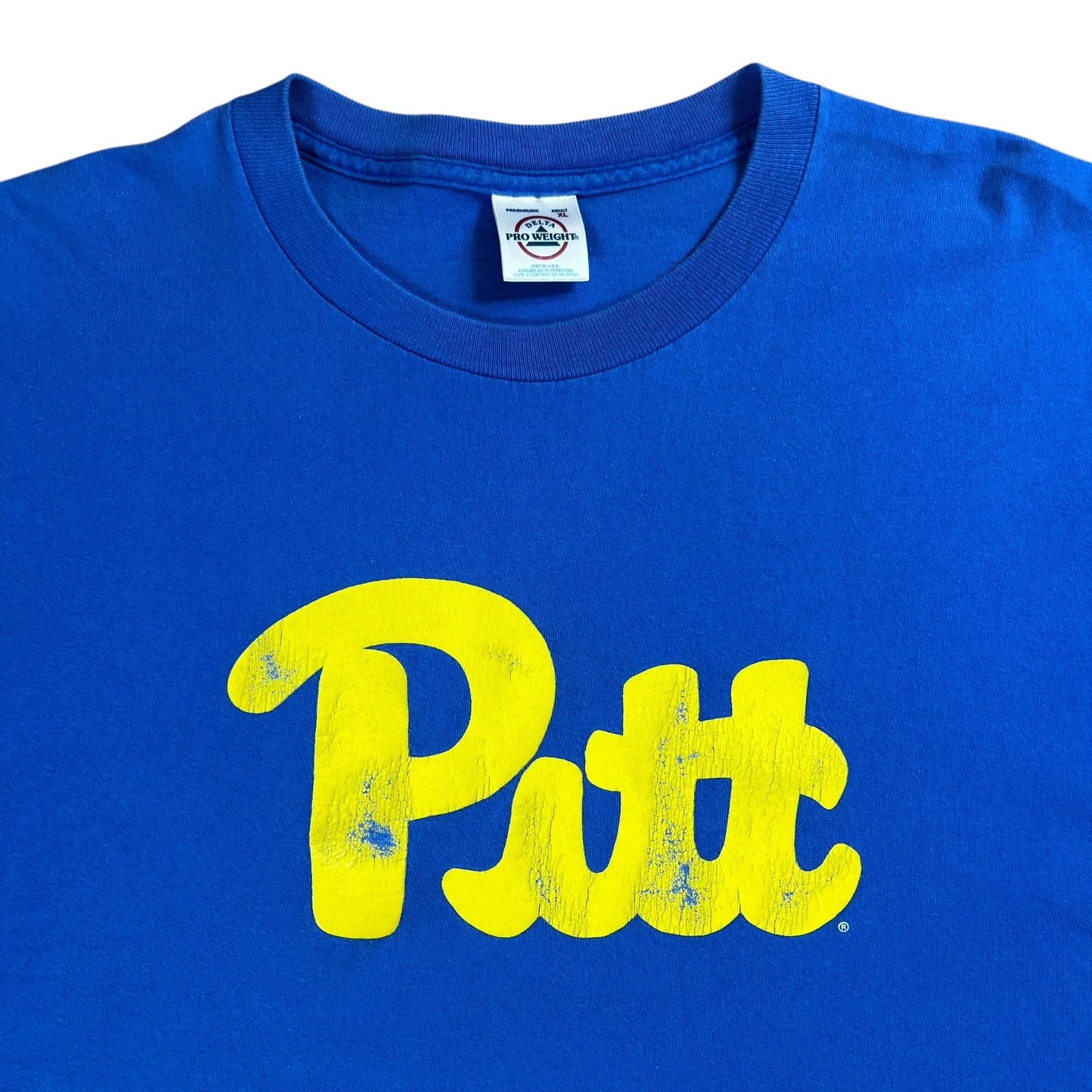 Delta × Vintage Vintage 90s University of Pittsburgh Pitt Panthers tee (XL) Size US XL / EU 56 / 4 - 2 Thumbnail