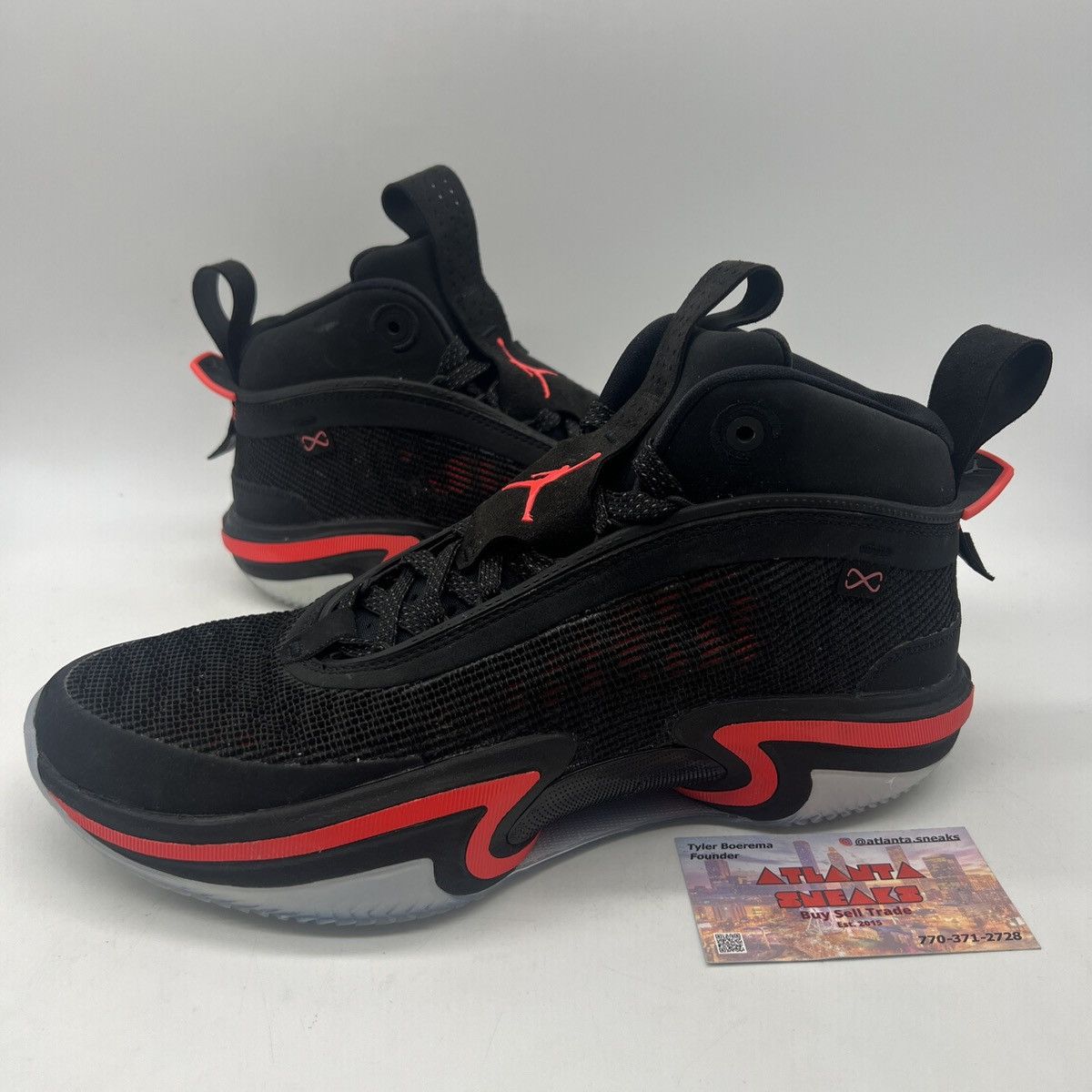 Air Jordan 36 black infrared