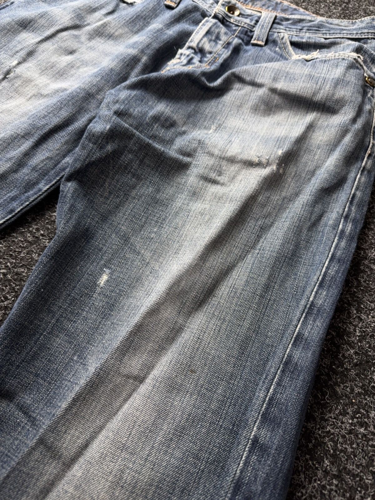 G-Star 00s Retro Y2K G-Star RAW Men’s Straight Leg Denim Jeans Size US 32 / EU 48 - 6 Thumbnail