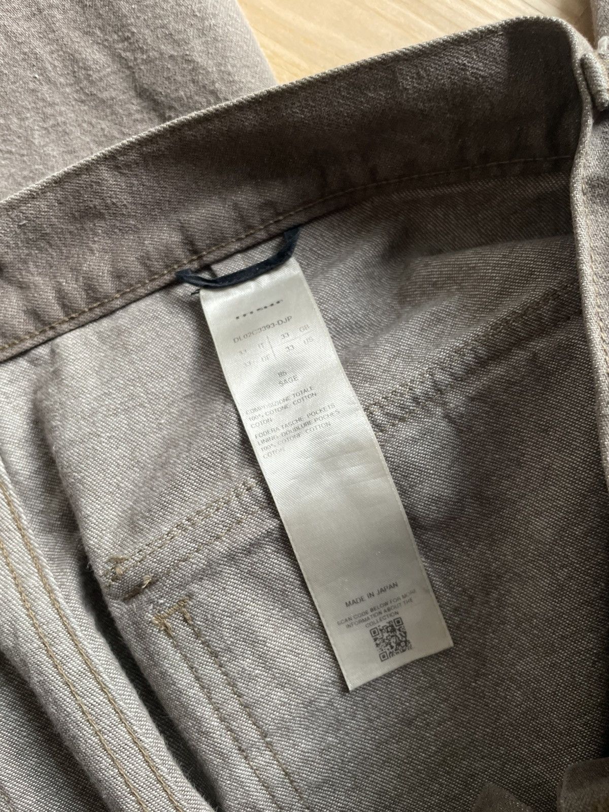 Rick Owens Drkshdw Rick Owens MIJ Geth Cargo Denim Jeans Size US 33 - 7 Thumbnail
