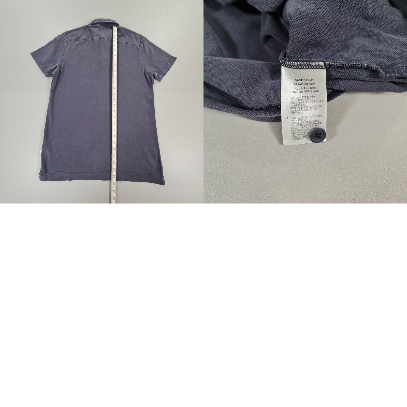 Orlebar Brown Orlebar Brown Polo Shirt Blue Small Short Sleeve Polo Men Size US S / EU 44-46 / 1 - 8 Thumbnail