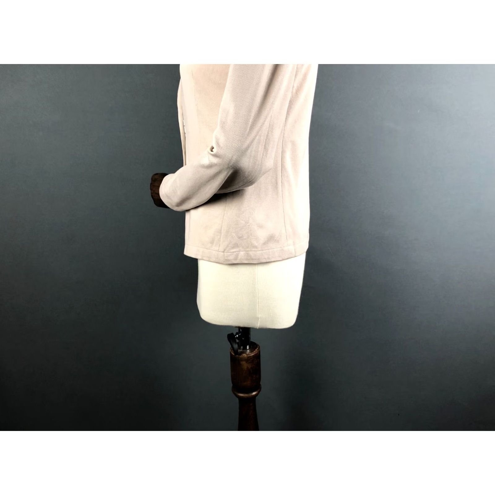 Fabiana Filippi Fabiana Filippi Blazer Shirt Women S Beige Cotton Size S / US 4 / IT 40 - 7 Thumbnail