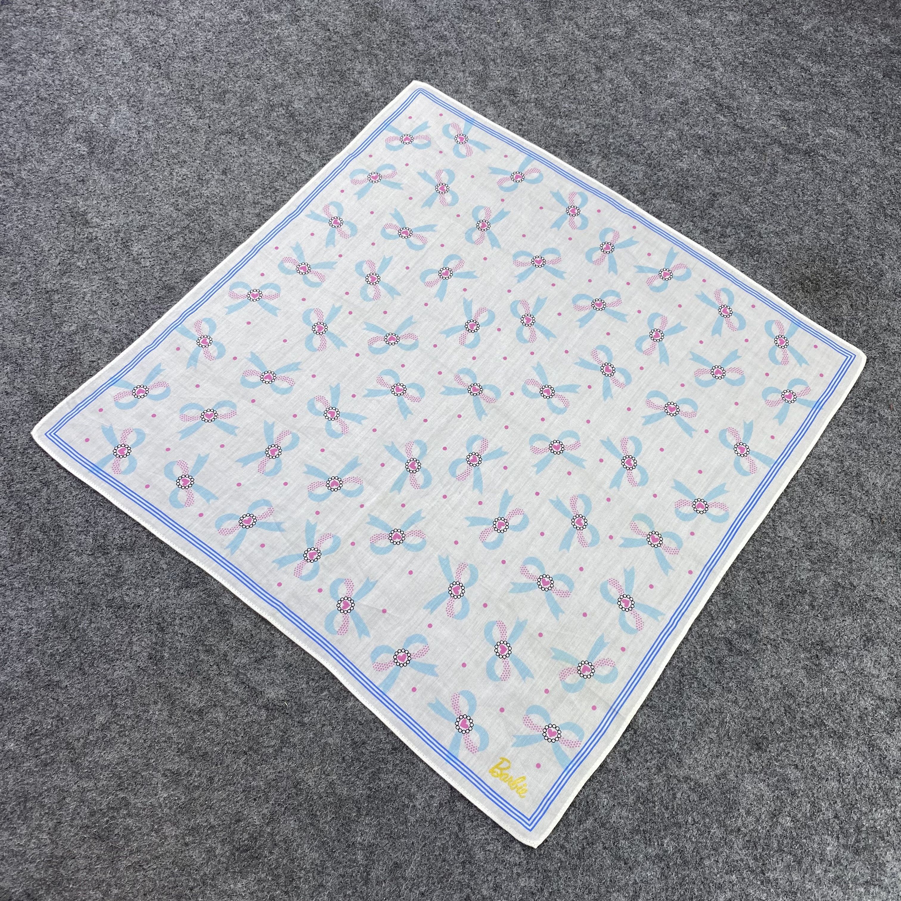 Anime Barbie Handkerchief Neckerchief Bandana Pocketsquare-B1453 Size ONE SIZE - 4 Thumbnail