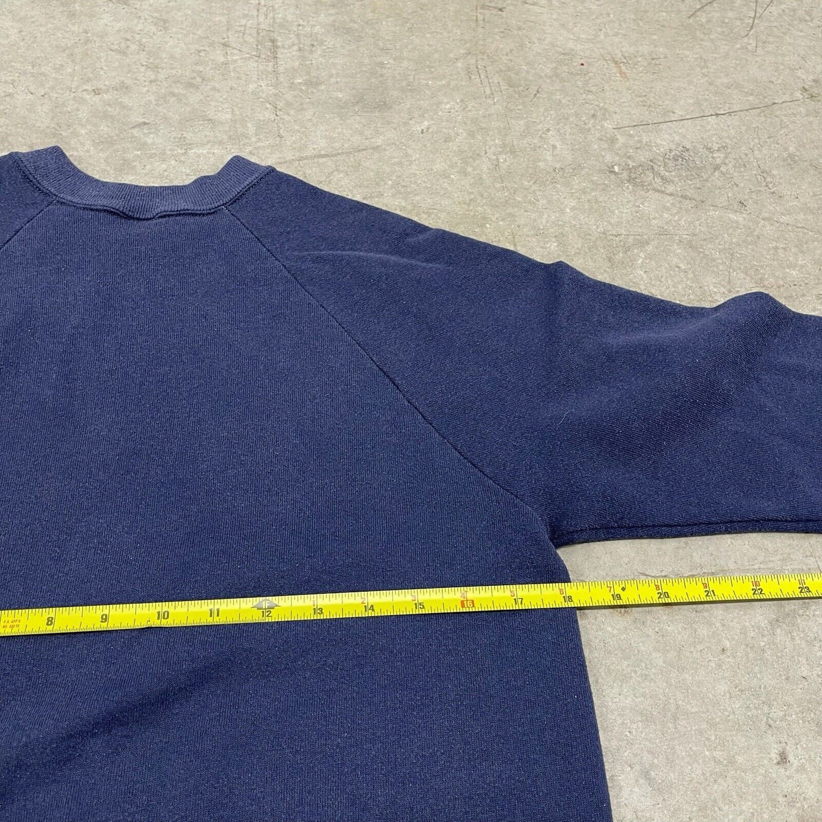 Other True Vintage 70s Sportswear Blue Raglan Blank Crewneck Sweat Size US M / EU 48-50 / 2 - 6 Thumbnail