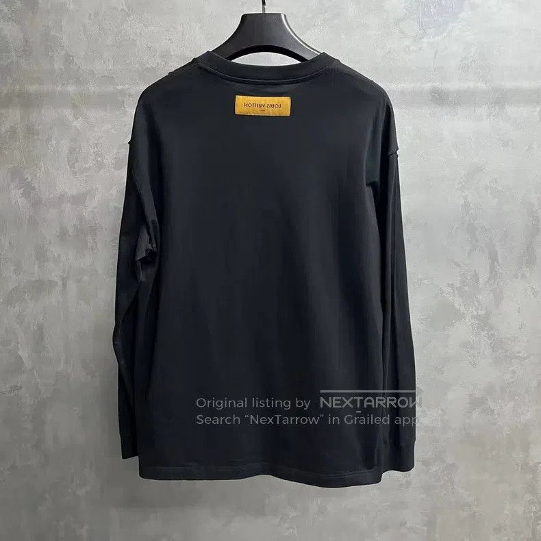 Louis Vuitton Louis Vuitton Color Letter Logo Print Long Sleeve T-Shirt Size US L / EU 52-54 / 3 - 5 Thumbnail