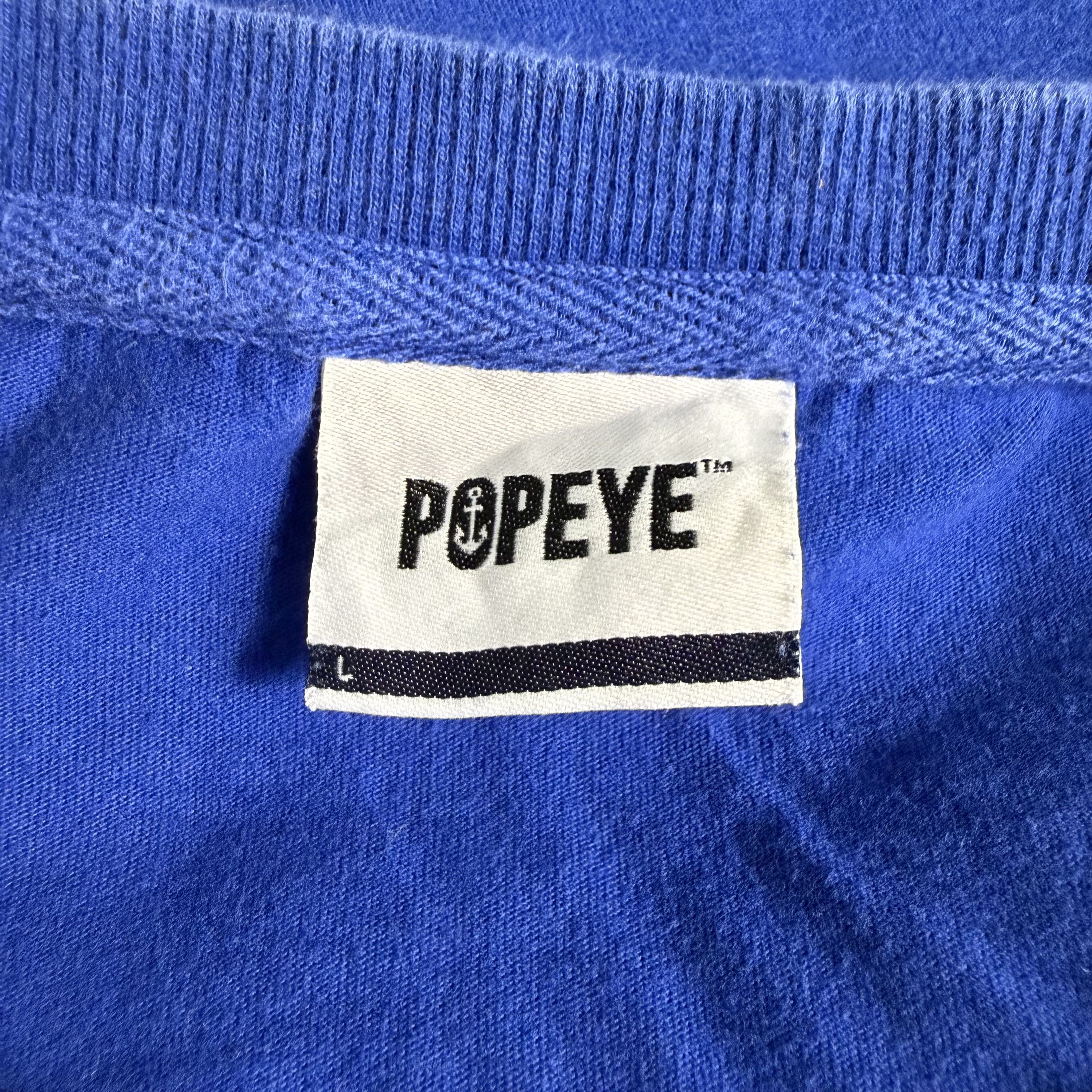Cartoon Network 🔥RARE🔥Vintage Popeye & Olive Oyl Cartoon T-shirt Size US L / EU 52-54 / 3 - 4 Thumbnail
