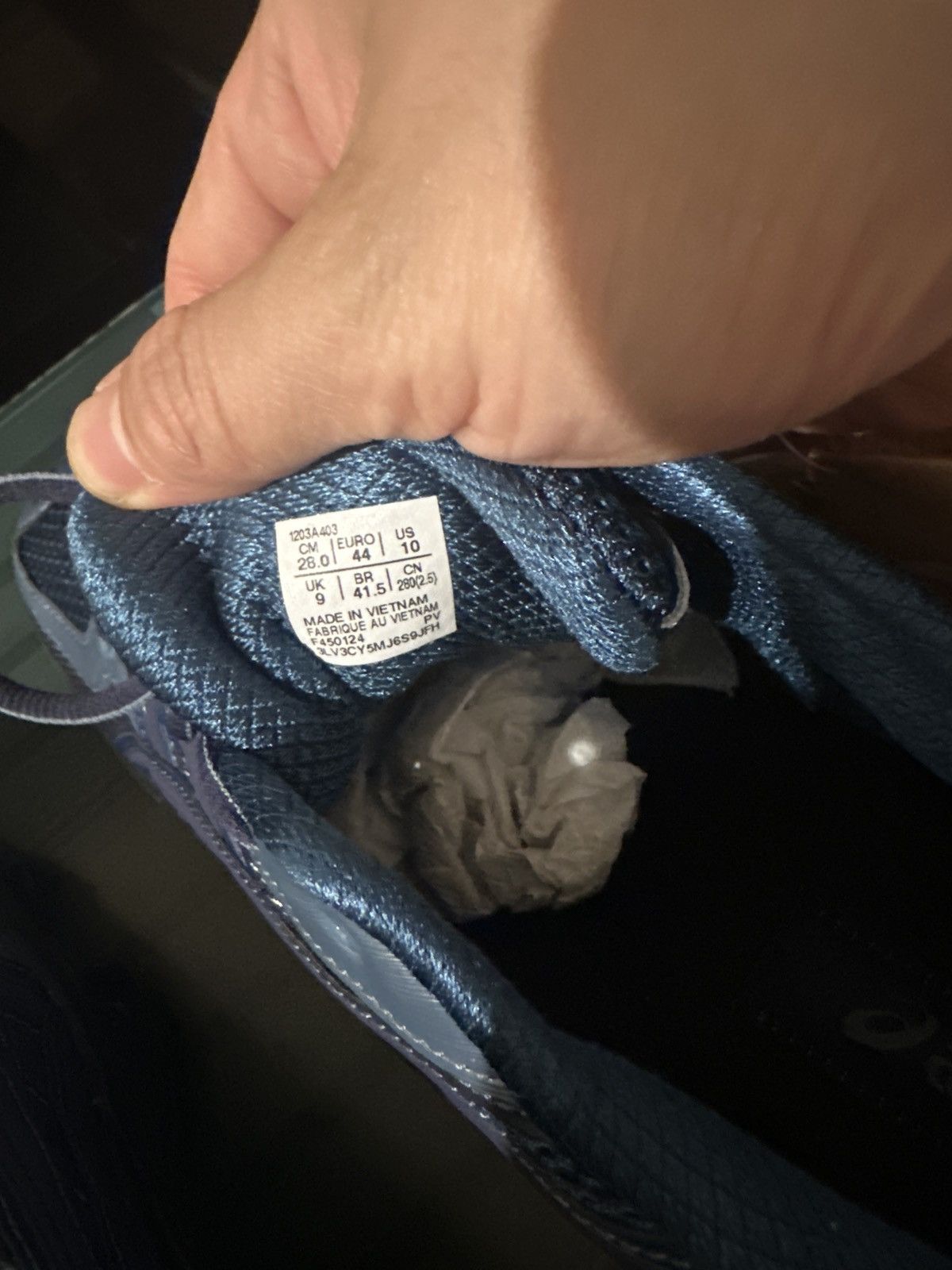 Asics × Kiko Kostadinov Asics Kiko x US5 S Quantum Kinetic ‘Light Indigo Peacot’ Size US 10 / EU 43 - 6 Thumbnail