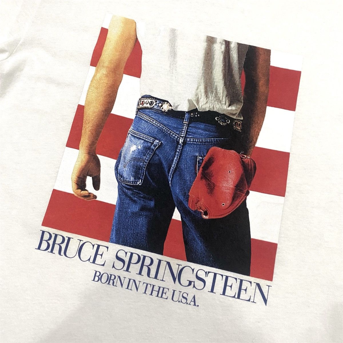 Band Tees Bruce Springsteen Born In The USA Album Tshirt Size US L / EU 52-54 / 3 - 7 Thumbnail