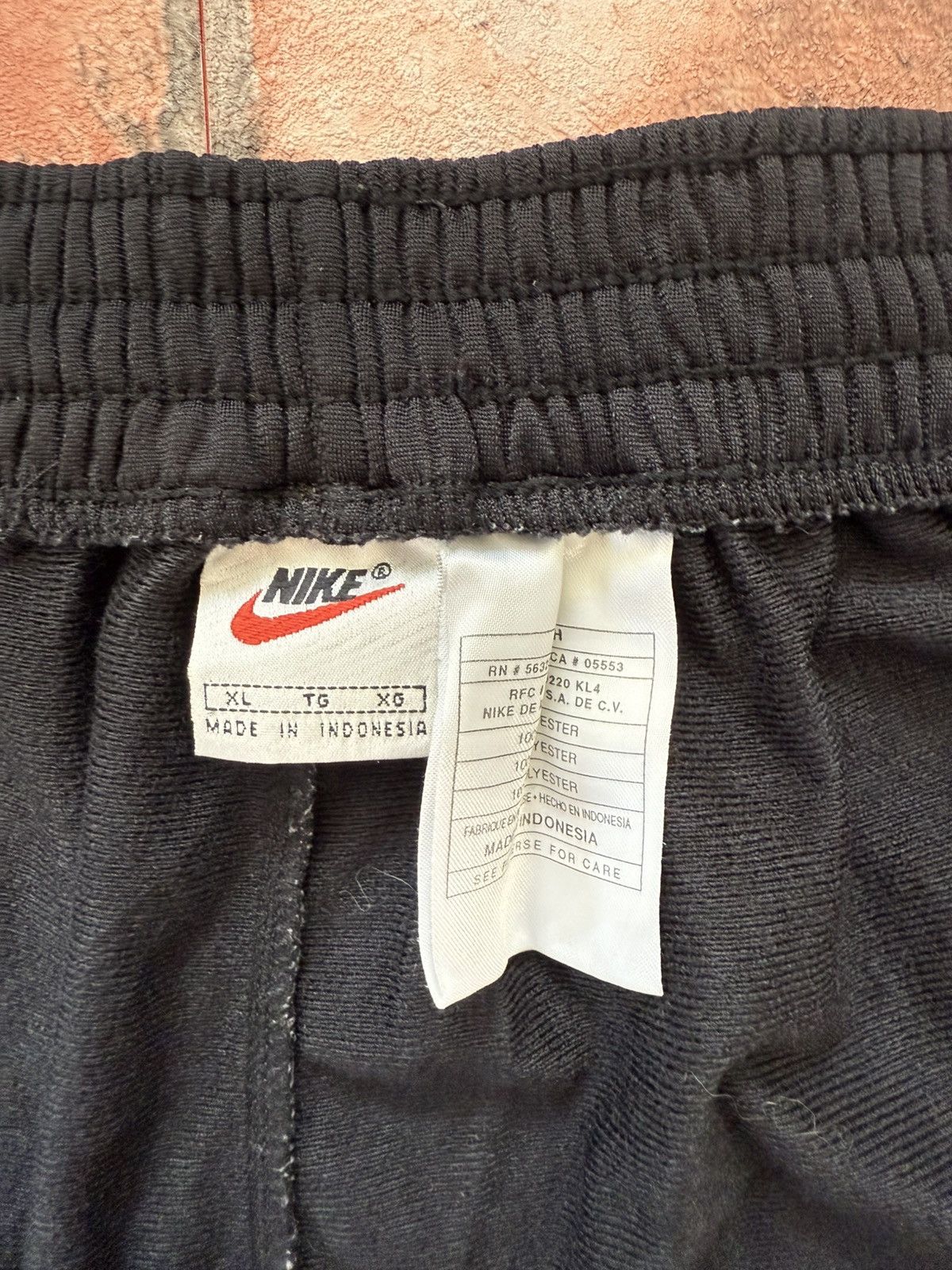 Nike × Vintage 90’s NIKE RARE LOGO SWOOSH Y2K RETRO CLIPPER TRACK PANTS Size US 34 / EU 50 - 7 Thumbnail