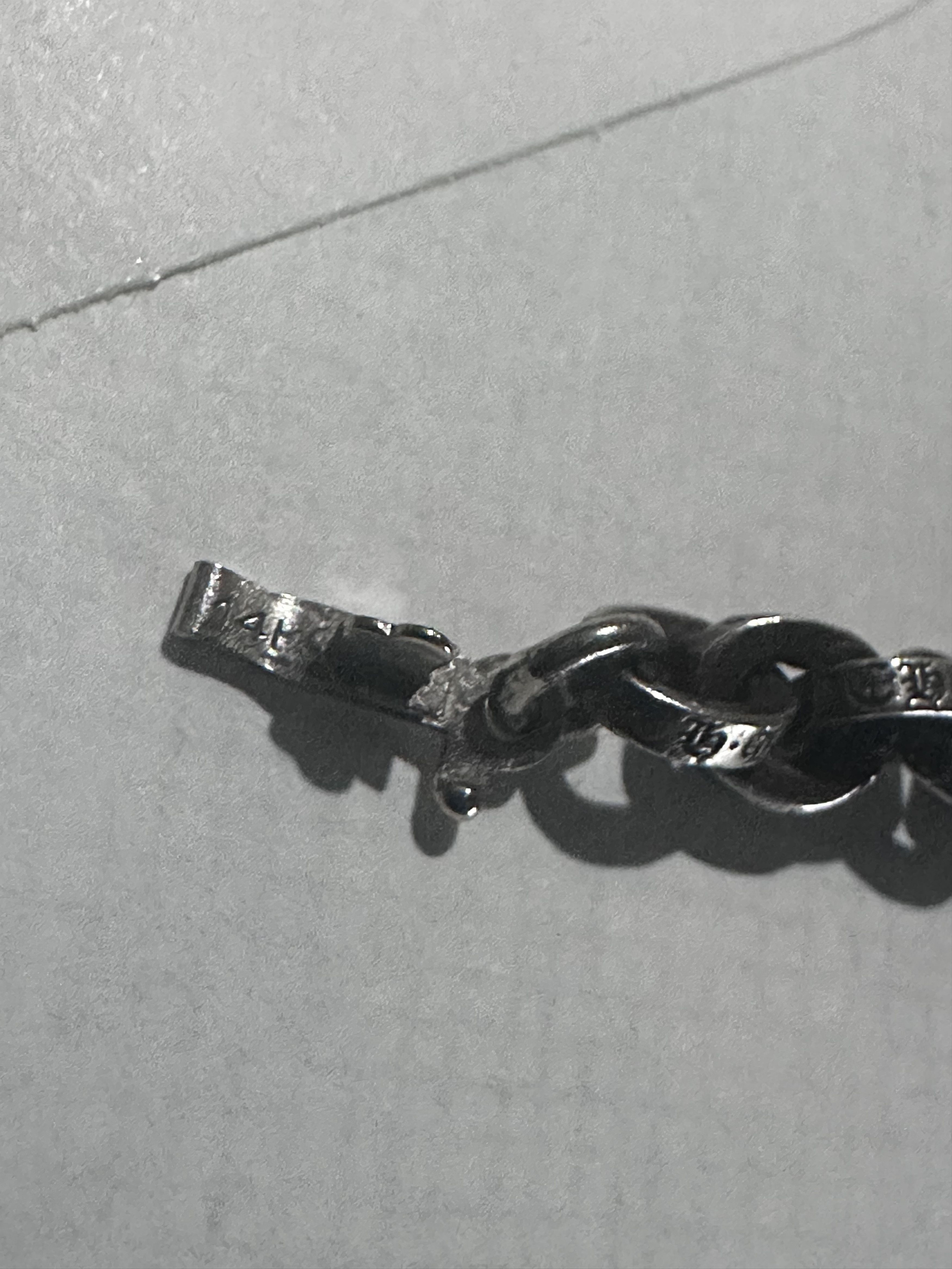 Chrome Hearts Chrome Hearts 18 inch Sterling Paper Chain Size ONE SIZE - 9 Thumbnail