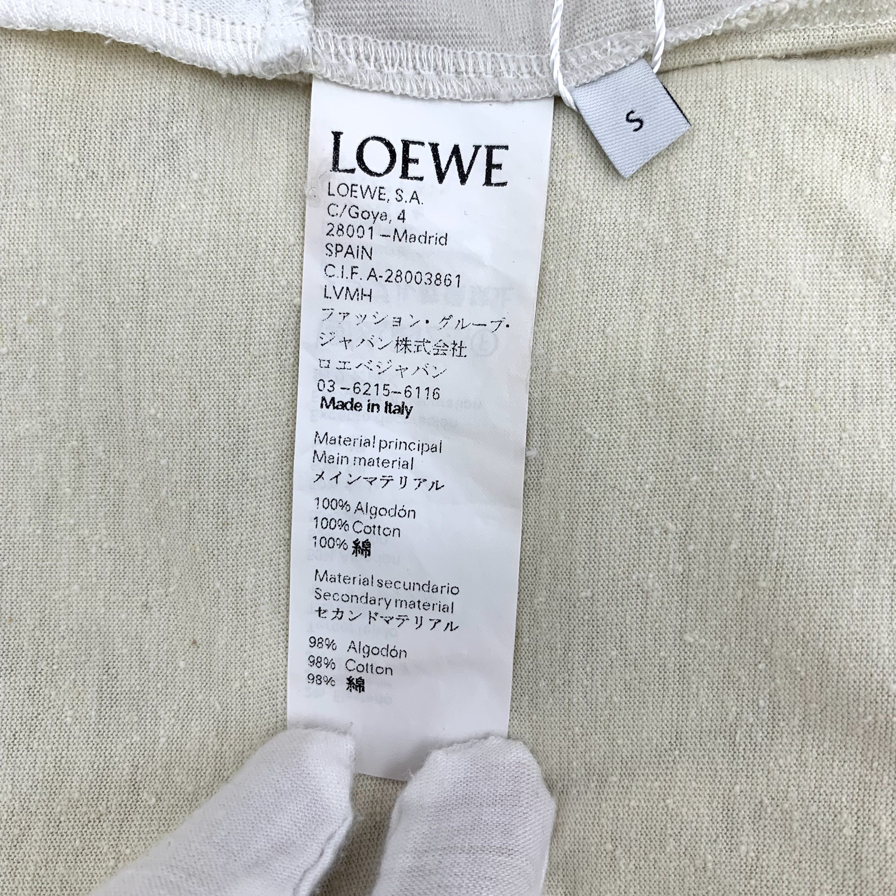Loewe Loewe Asymmetrical Cotton Dress – Colorblock (Size S) Size S / US 4 / IT 40 - 4 Thumbnail