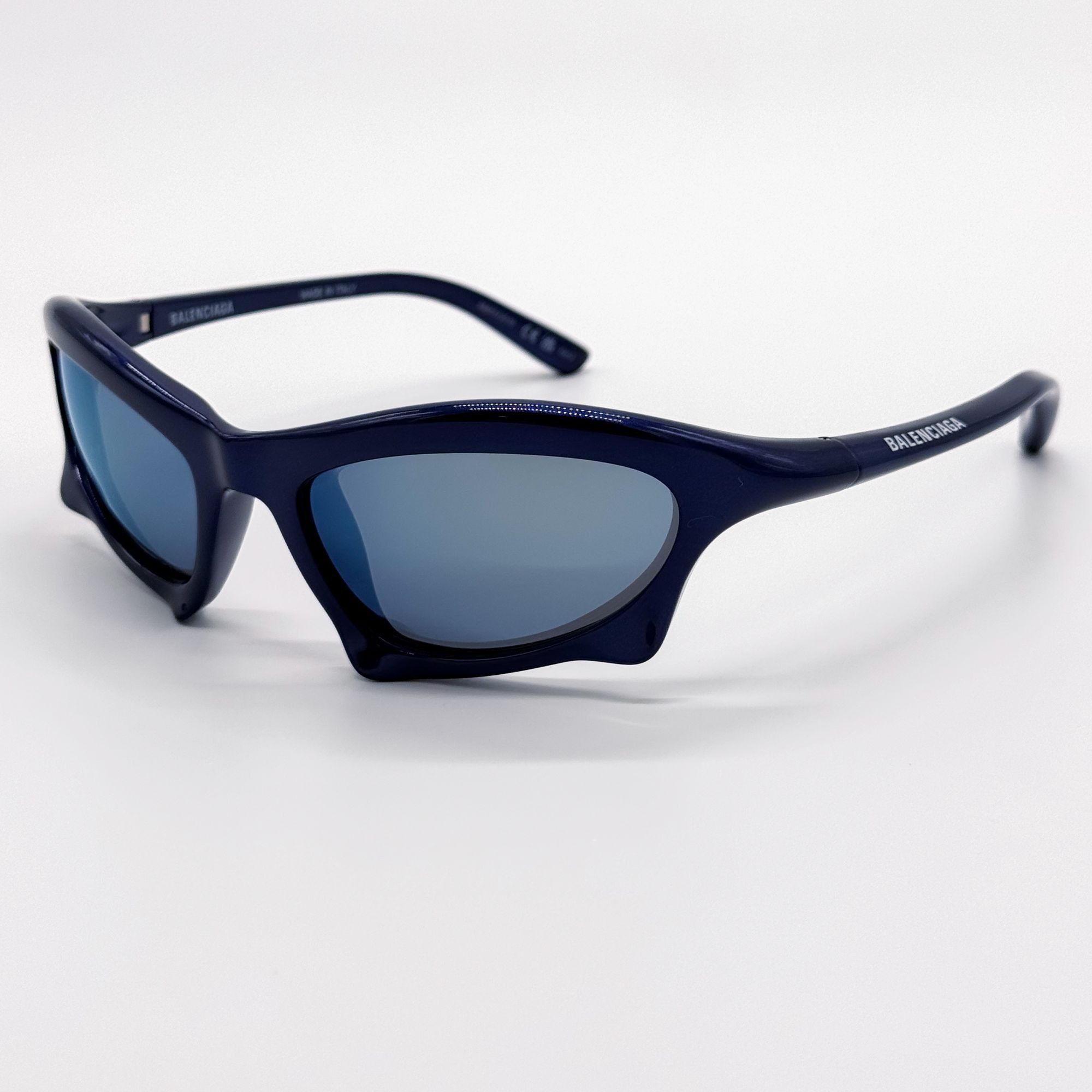 Balenciaga NEW BALENCIAGA BB0229S 006 SUNGLASSES BLUE UNISEX EYEWEAR Size ONE SIZE - 2 Thumbnail