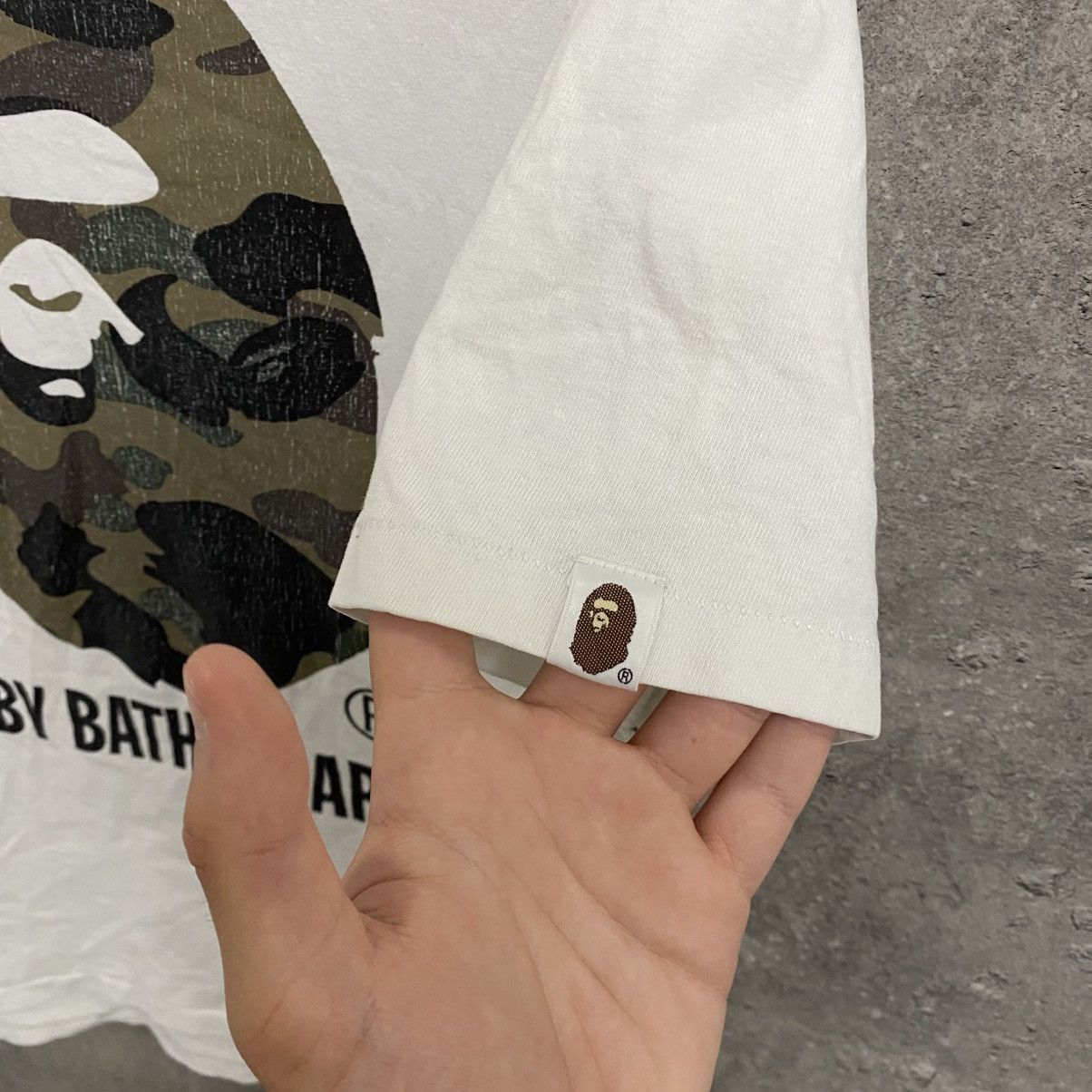 Bape A Bathing Ape Bape T-shirt Big Logo Size US L / EU 52-54 / 3 - 7 Thumbnail