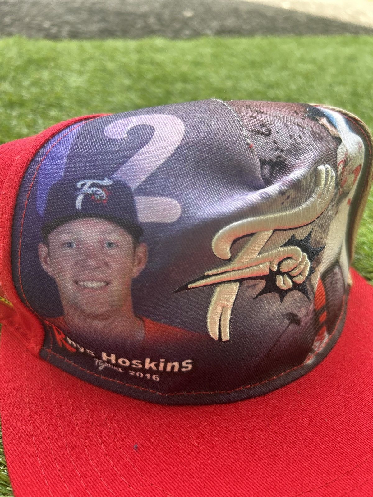 MLB Rhys Hoskins 2016 Reading Fightin Phils Hat Size ONE SIZE - 2 Thumbnail