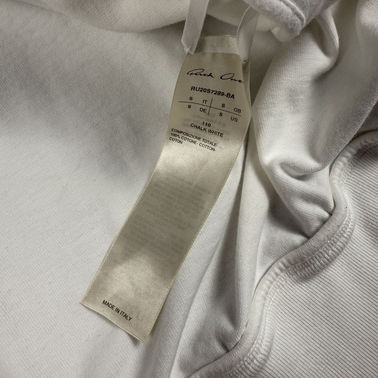Rick Owens Rick Owens SS20 Fogachine High Neck Zip Up ‘White’ Sweater Size US S / EU 44-46 / 1 - 6 Thumbnail