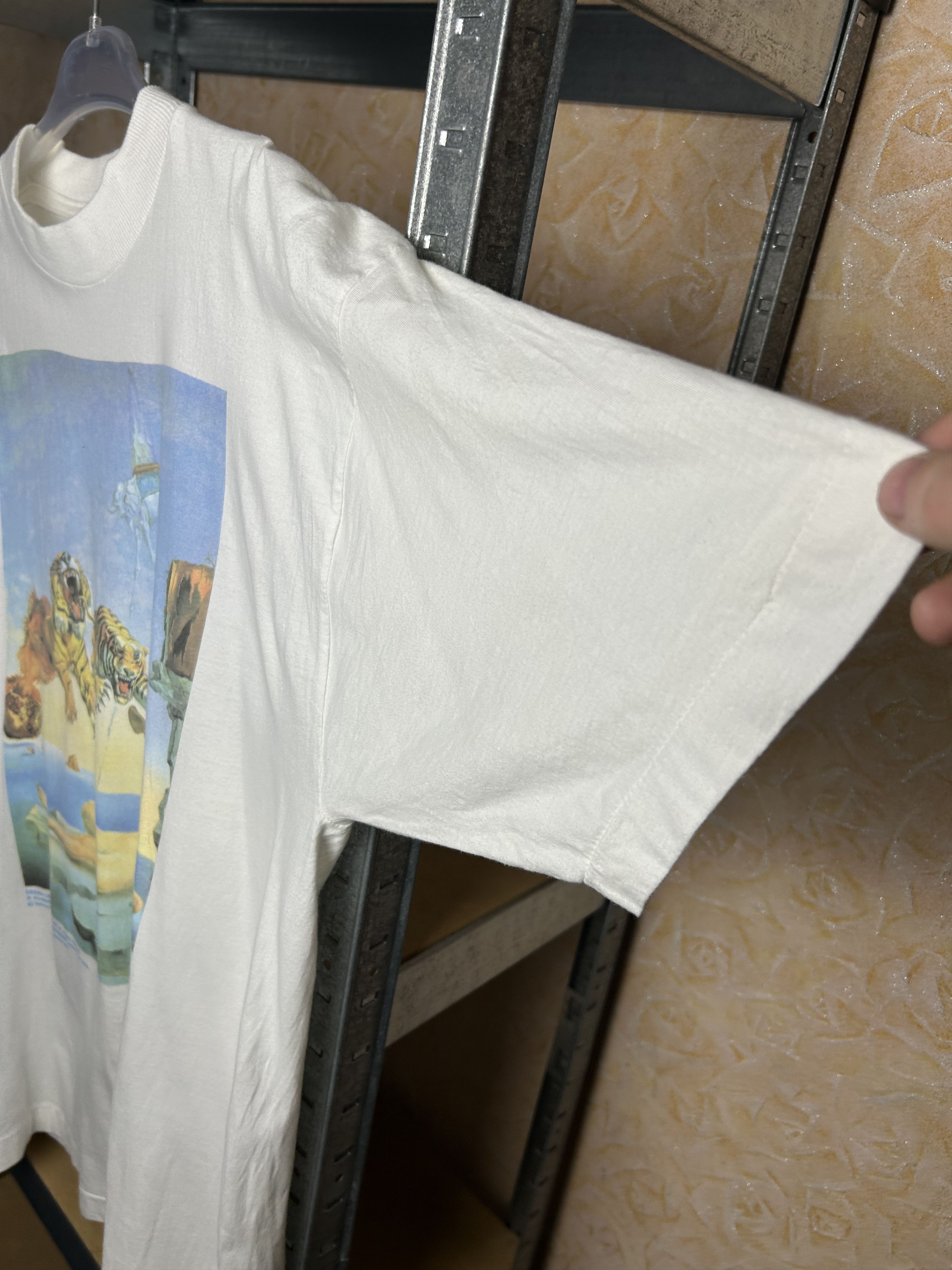 Vintage Vintage 1991 Salvador Dalidream Caused T-shirt Size US L / EU 52-54 / 3 - 9 Thumbnail