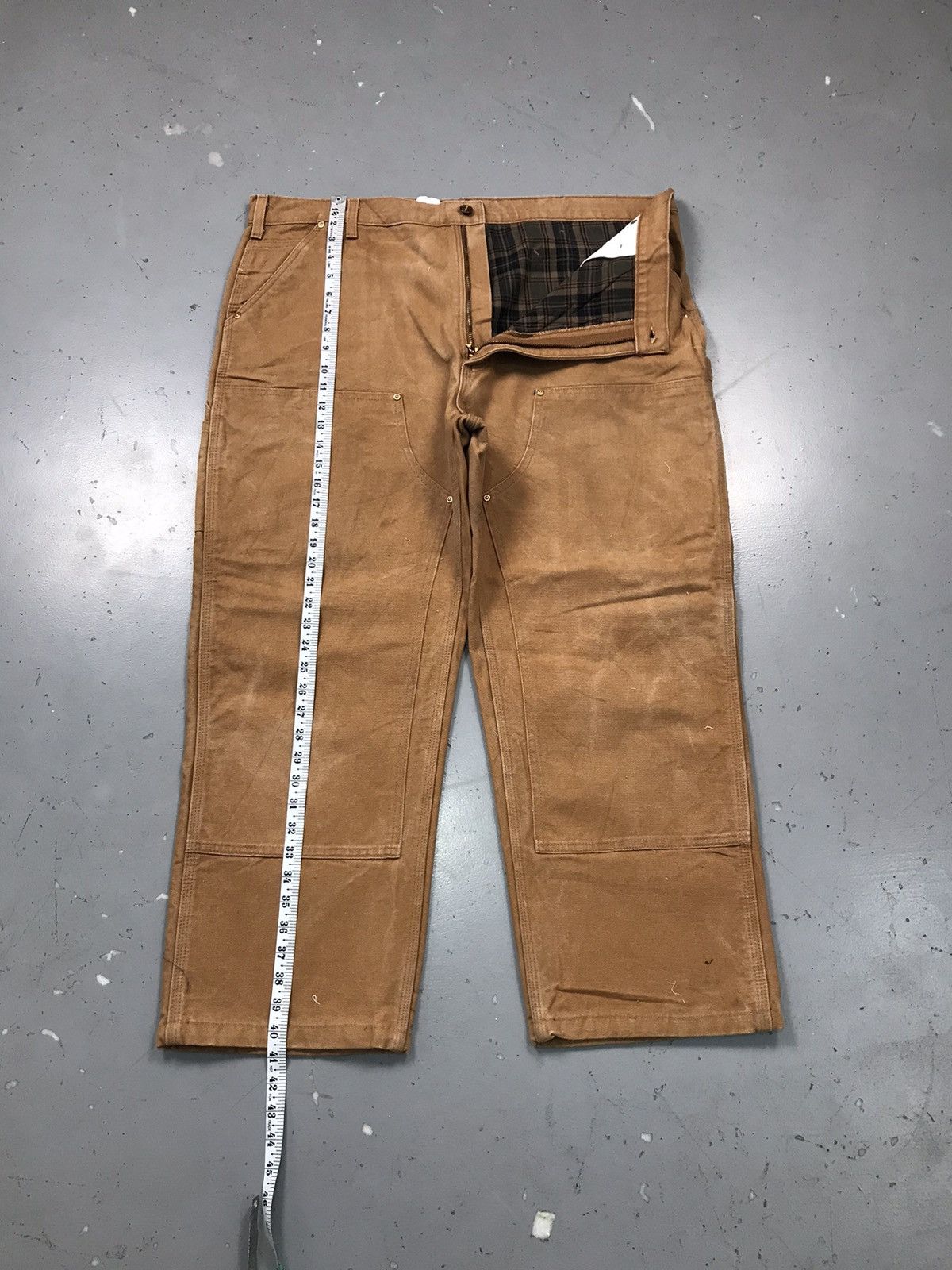 Carhartt Vintage Carhartt blanket line double knee denim Size US 42 / EU 58 - 4 Thumbnail
