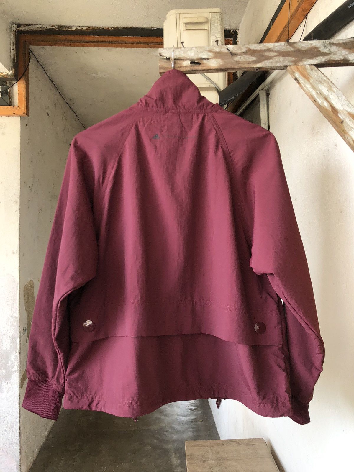 Adidas × Stella McCartney Rare❤️ Adidas x Stella McCartney Maroon Light Jacket Size S / US 4 / IT 40 - 3 Thumbnail