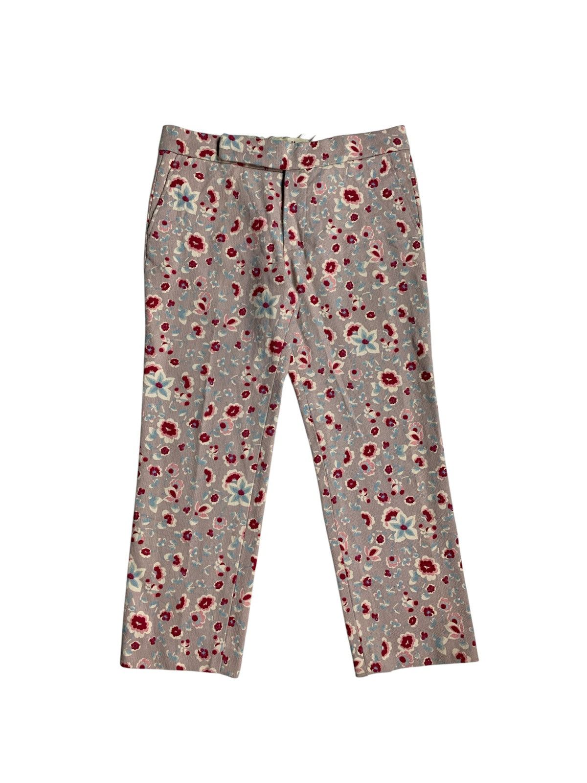 Marni Marni Floral Cotton Linen Pants Size 27" / US 4 / IT 40 - 1 Thumbnail